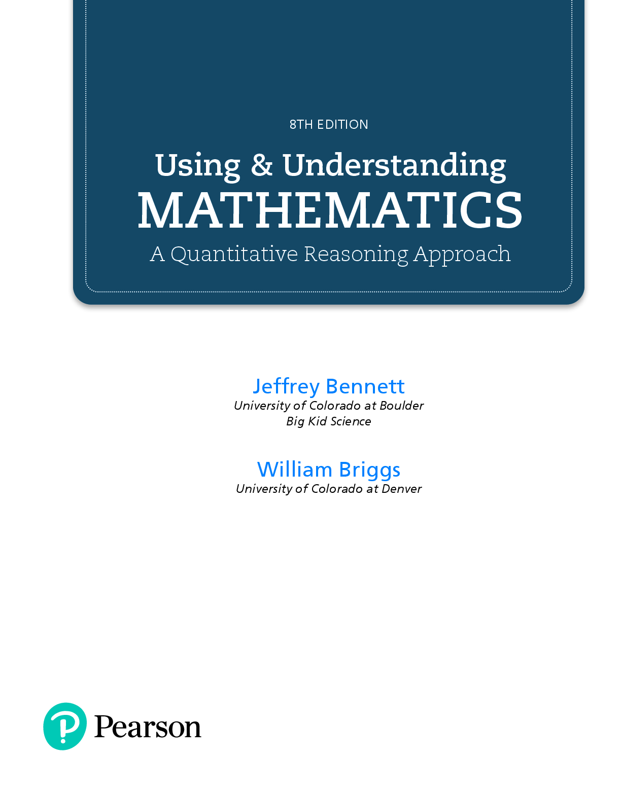 Preview page 2 of eBook PDF Using & Understanding Mathematics 8th Edition By Jeffrey Bennett, William Briggs
