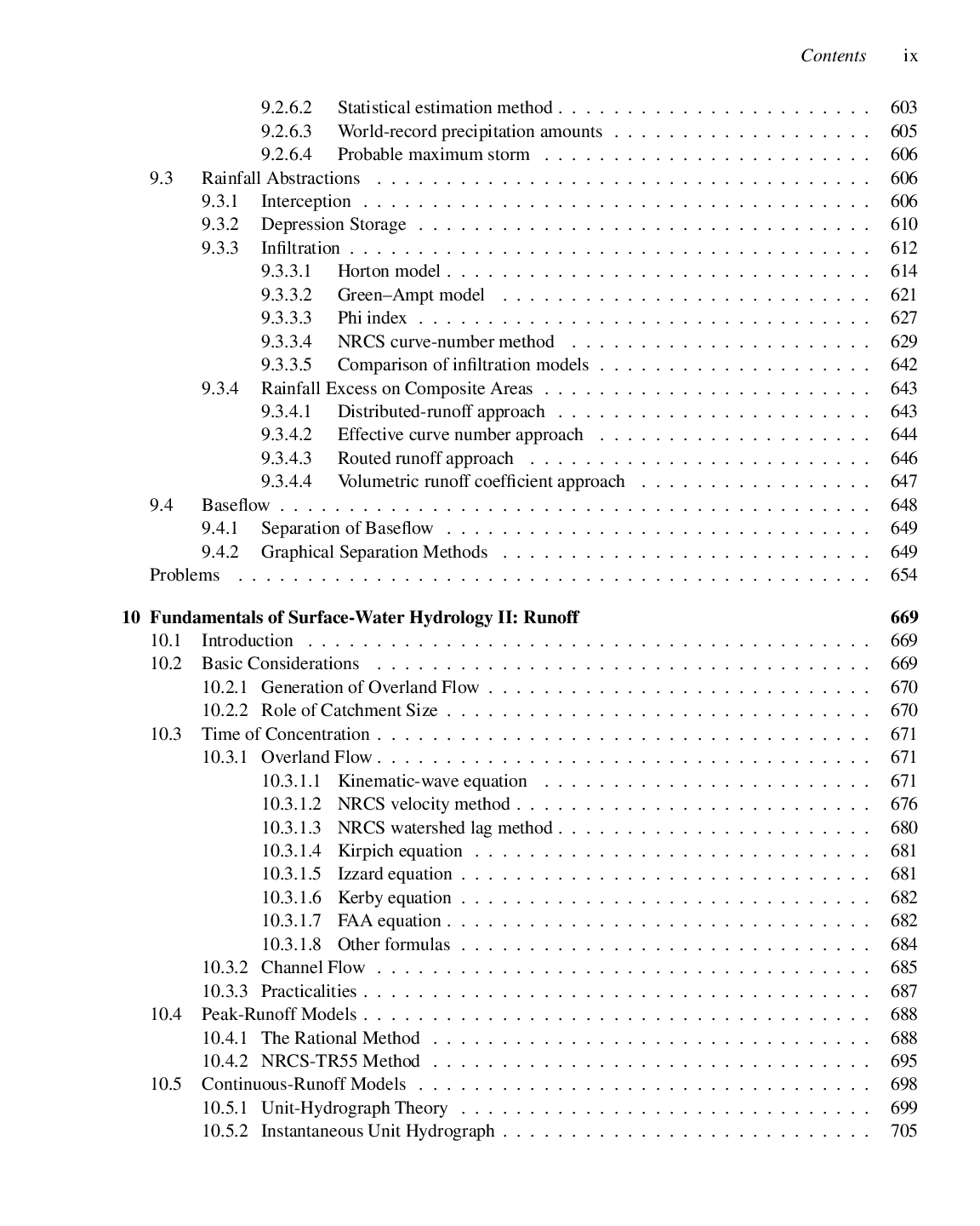 Preview page 10 of eBook PDF Water-Resources Engineering 4th Edition By David A. Chin