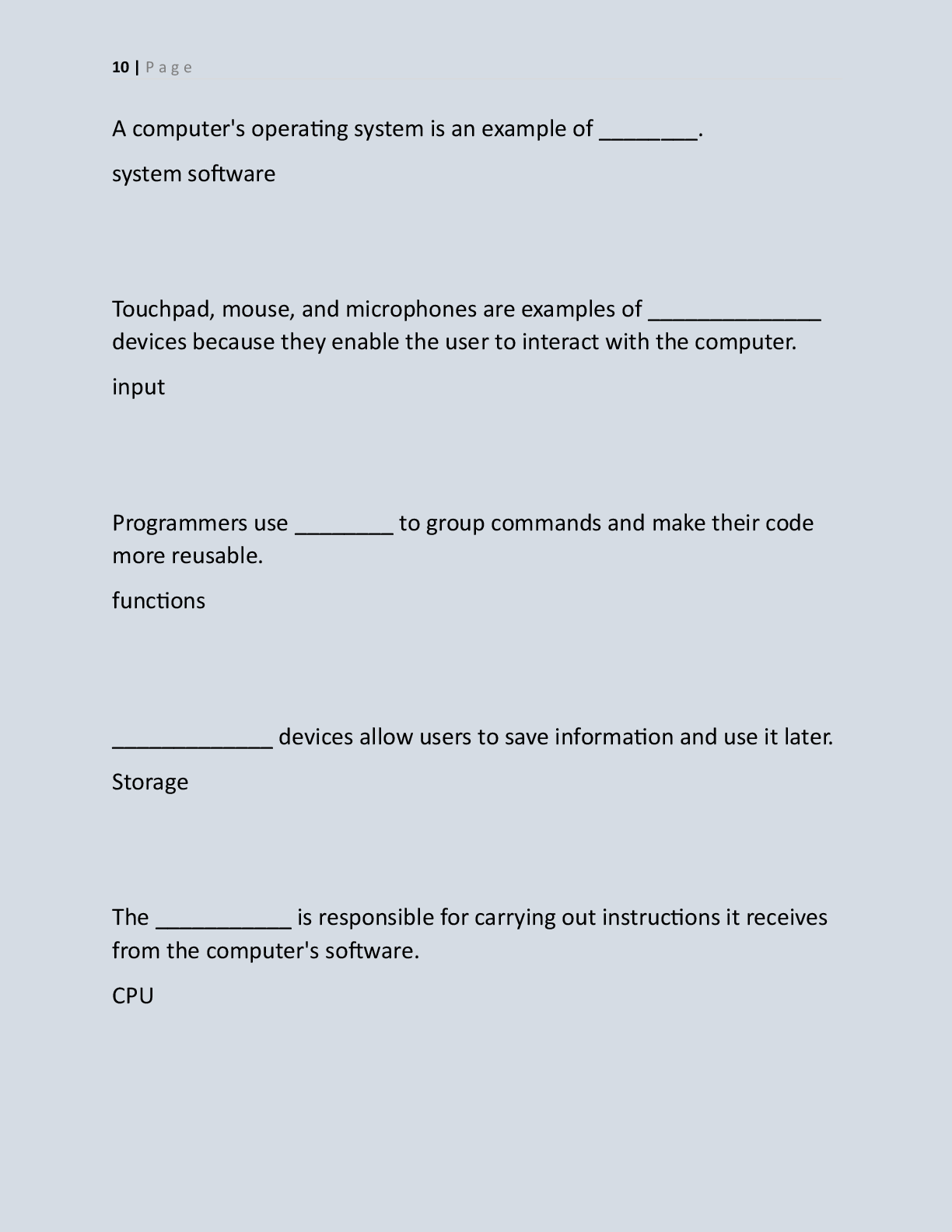 Preview page 9 of COMPUTER SCIENCE EXAM  BANK 2026 | ACCURATE REAL  EXAM CURRENTLY TESTING AND FREQUENTLY TESTING EXAM  QUESTIONS WITH EXP