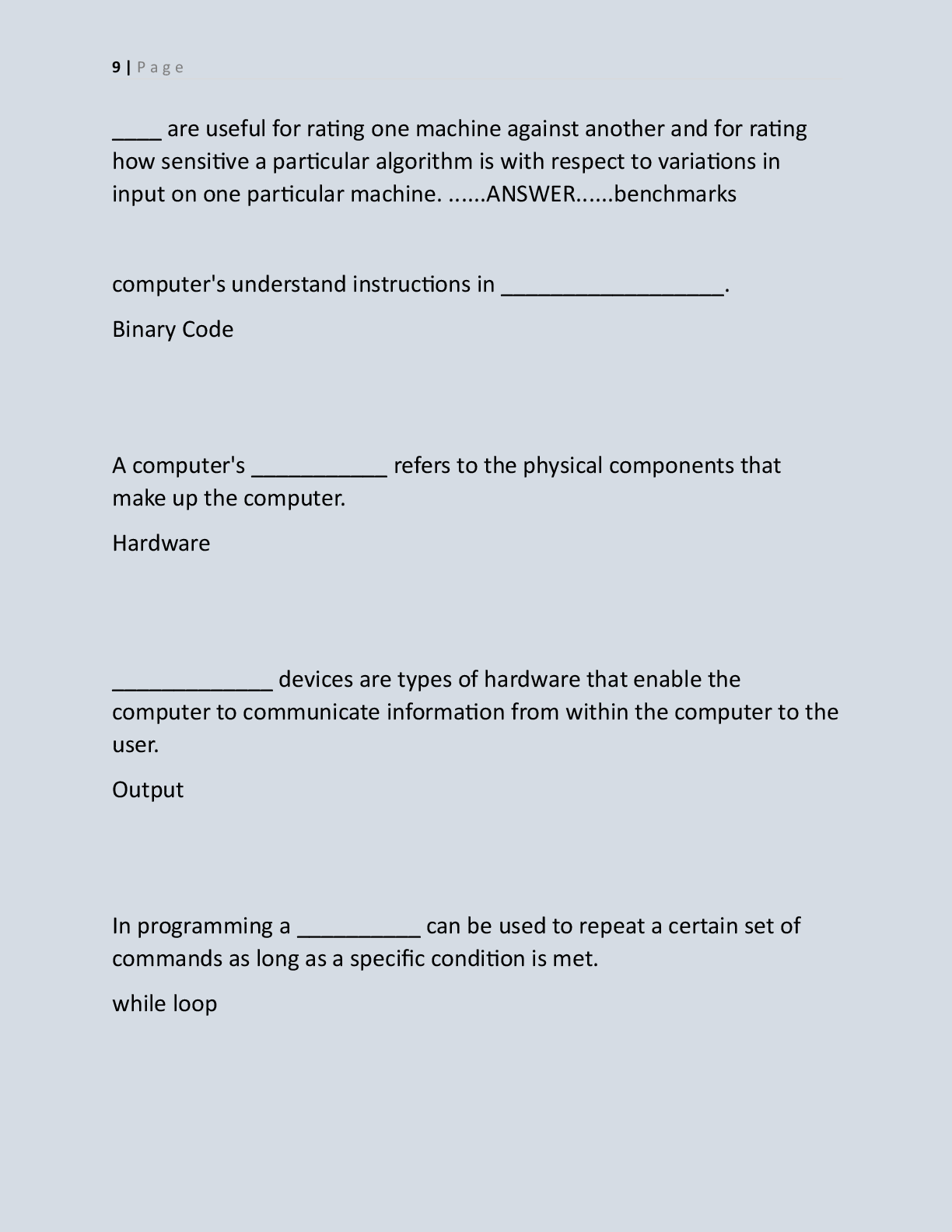 Preview page 8 of COMPUTER SCIENCE EXAM  BANK 2026 | ACCURATE REAL  EXAM CURRENTLY TESTING AND FREQUENTLY TESTING EXAM  QUESTIONS WITH EXP