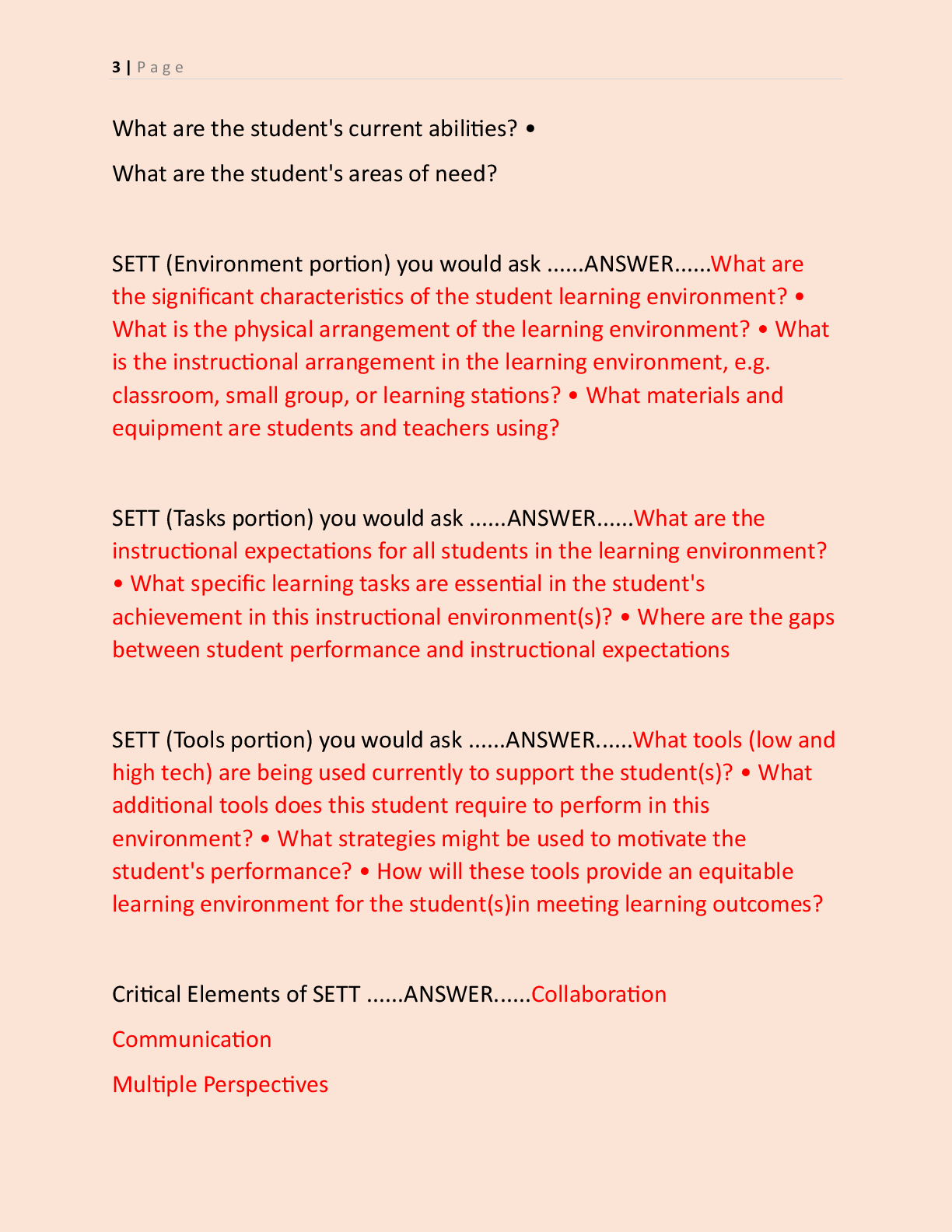Preview page 3 of ACVREP O&M PRACTICE TEST QUESTIONS ORIENTATION  AND MOBILITY SPECIALIST CERTIFICATION EXAM PREP  FALL SEMESTER 2026/2027