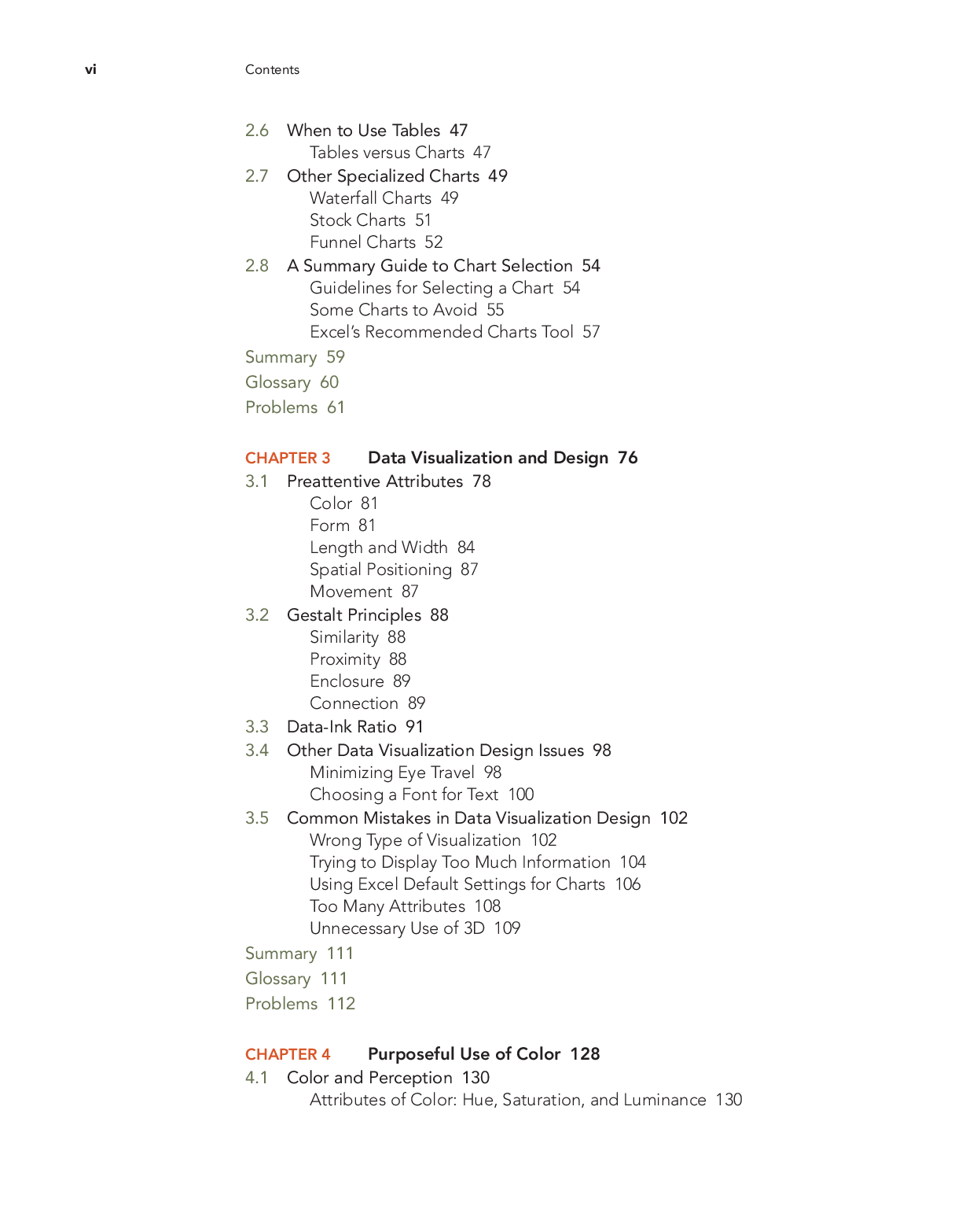 Preview page 6 of eBook [PDF] Data Visualization Exploring and Explaining with Data 1st Edition By Jeffrey D. Camm, James J. Cochran