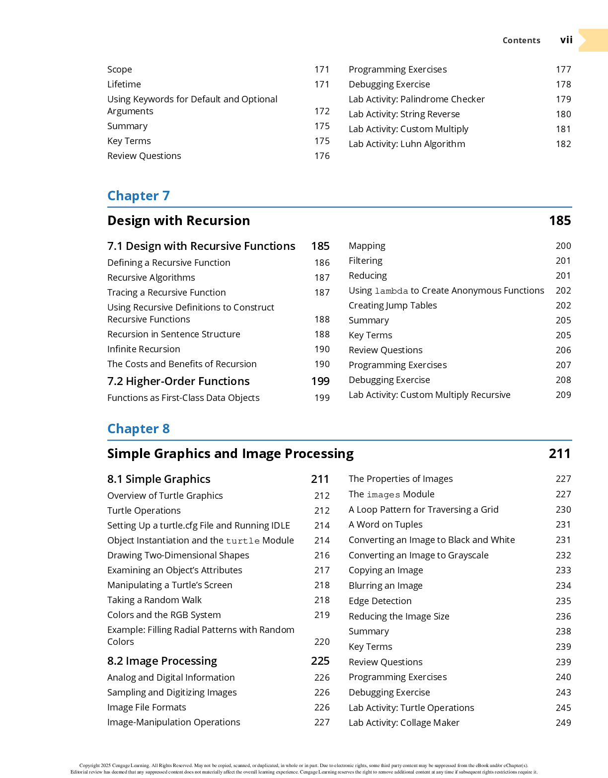 Preview page 6 of eBook [PDF] Python Programming for Engineers and Scientists 1st Edition By Cengage Learning