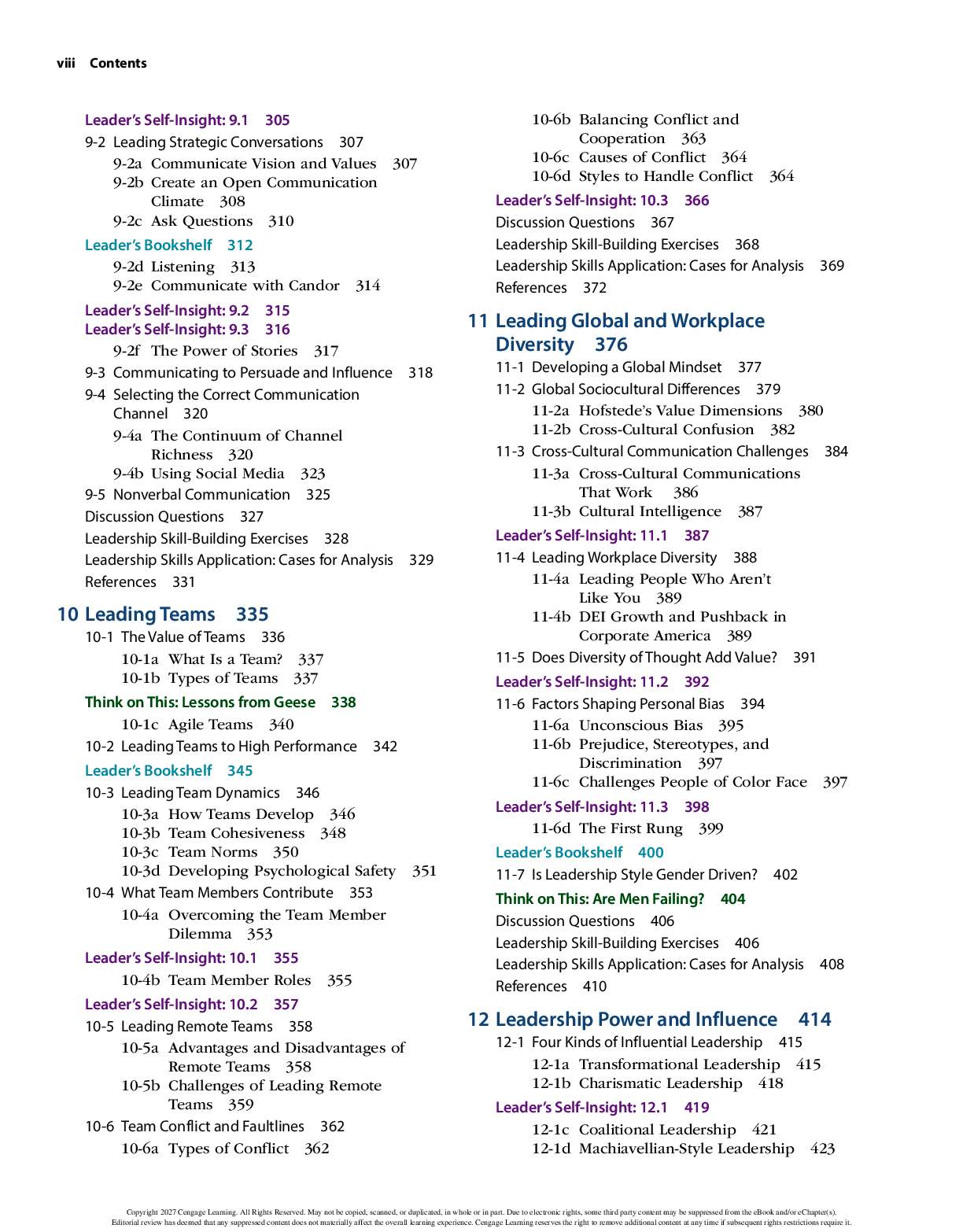 Preview page 10 of The Leadership Experience 9th Edition By Richard L. Daft