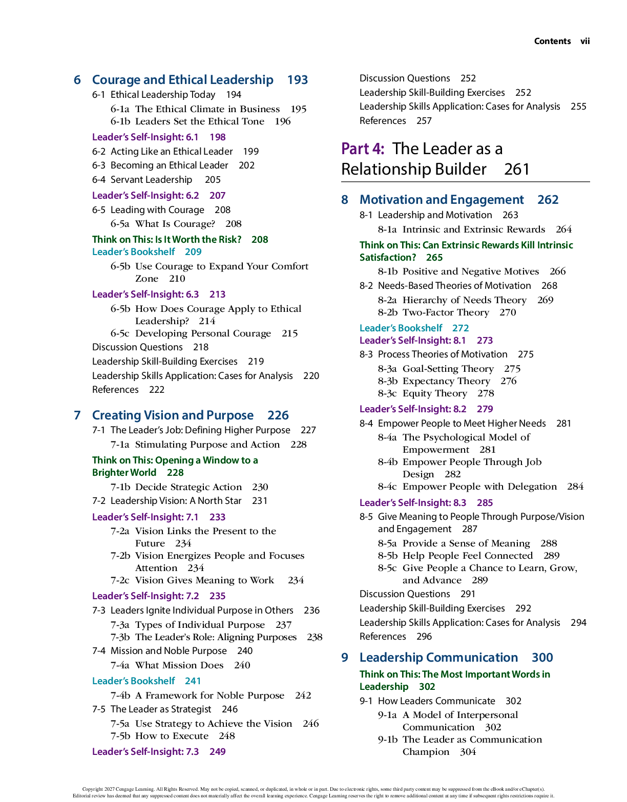 Preview page 9 of The Leadership Experience 9th Edition By Richard L. Daft