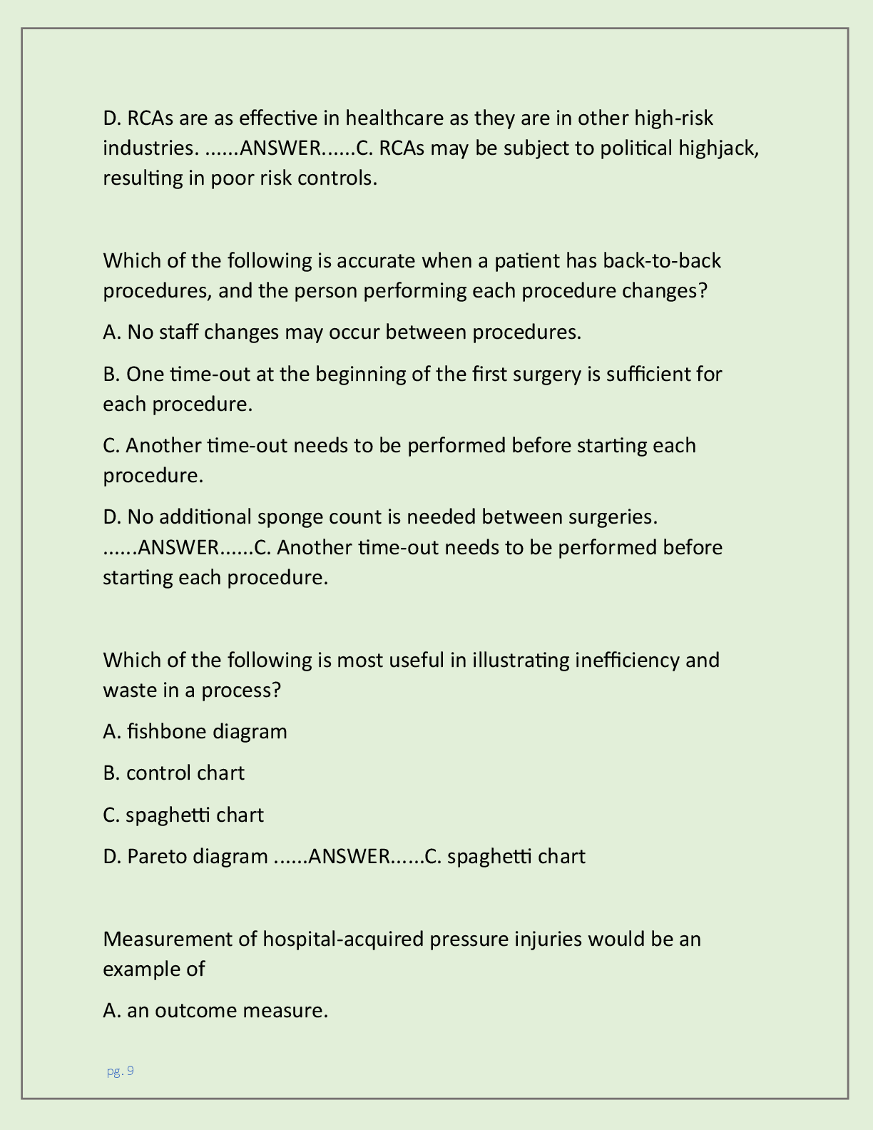 Preview page 5 of CERTIFIED PROFESSIONAL IN PATIENT SAFETY (CPPS)  EXAM AND PRACTICE EXAM NEWEST 2026 TEST BANK|  CPPS EXAM PREP WITH COMP