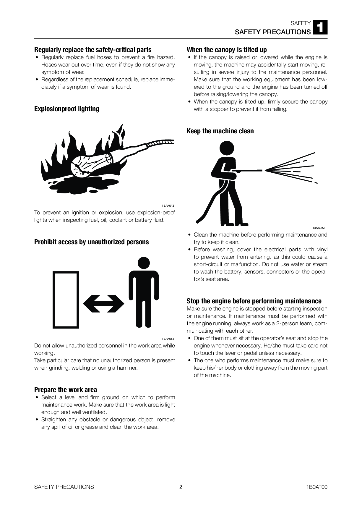 Preview page 6 of Takeuchi TL8 workshop Track loader manual