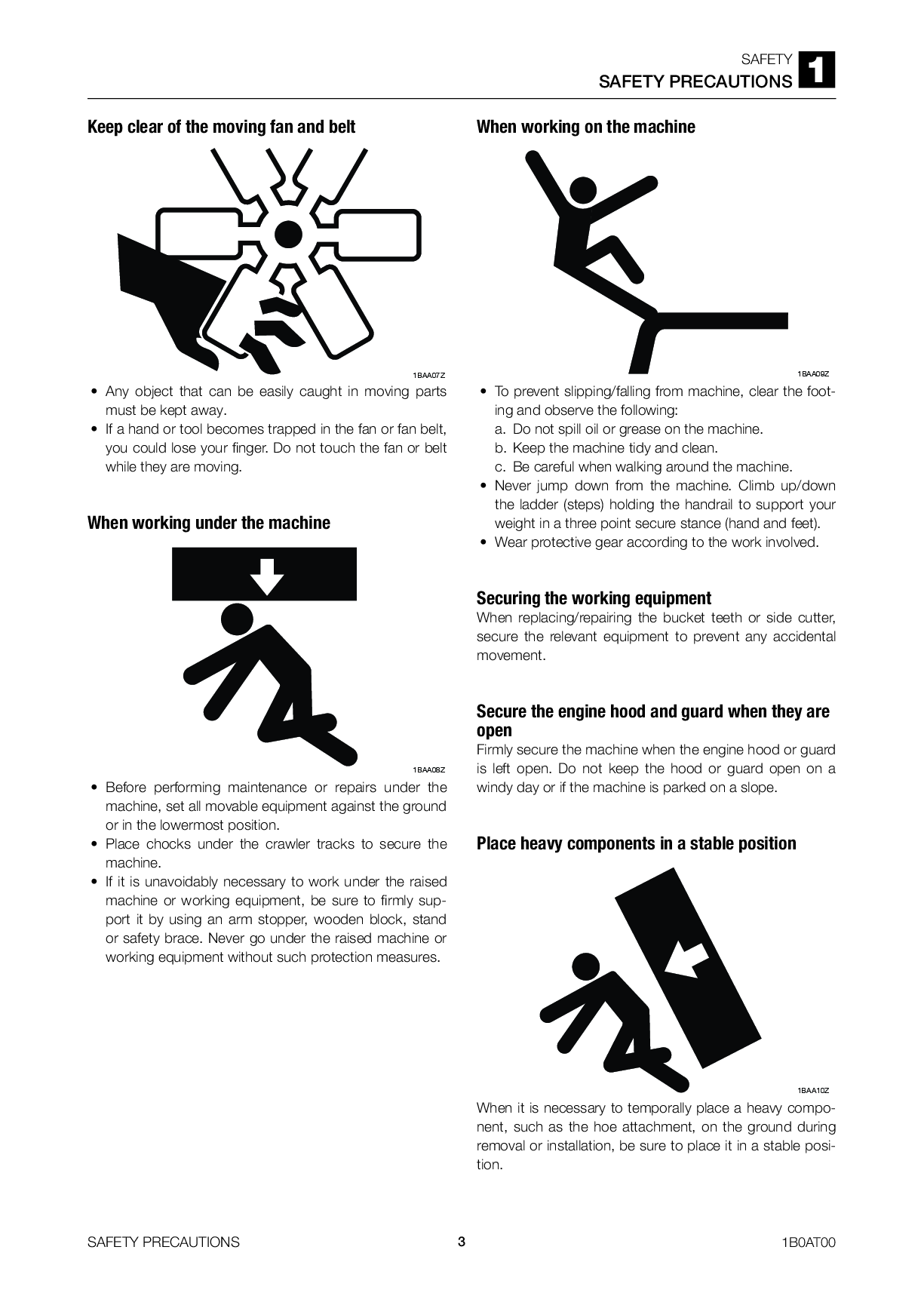 Preview page 7 of Takeuchi TL8 workshop Track loader manual