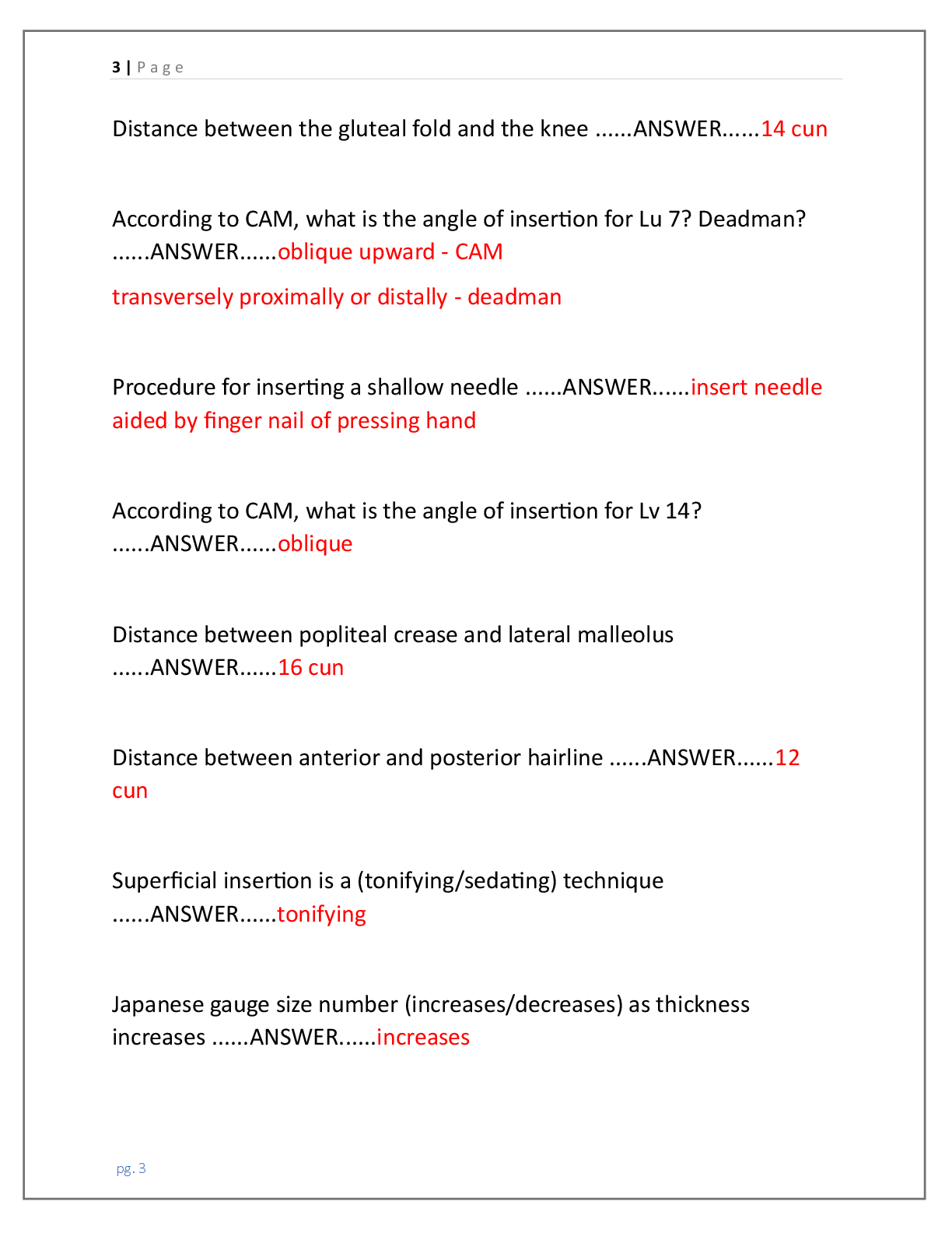Preview page 2 of Board Exam: Acupuncture EXAM fully solved & updated  2026(latest version verified for accuracy) (Questions +  Answers) S