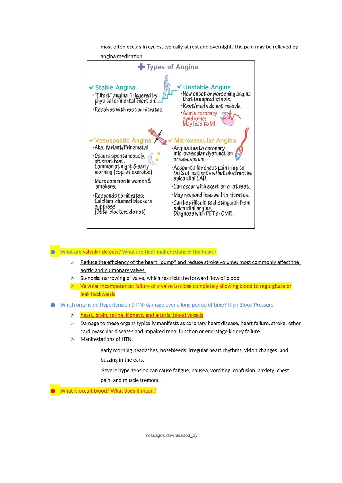 Preview page 4 of NR283 Pathophysiology Exam 2 Study Guide 2026