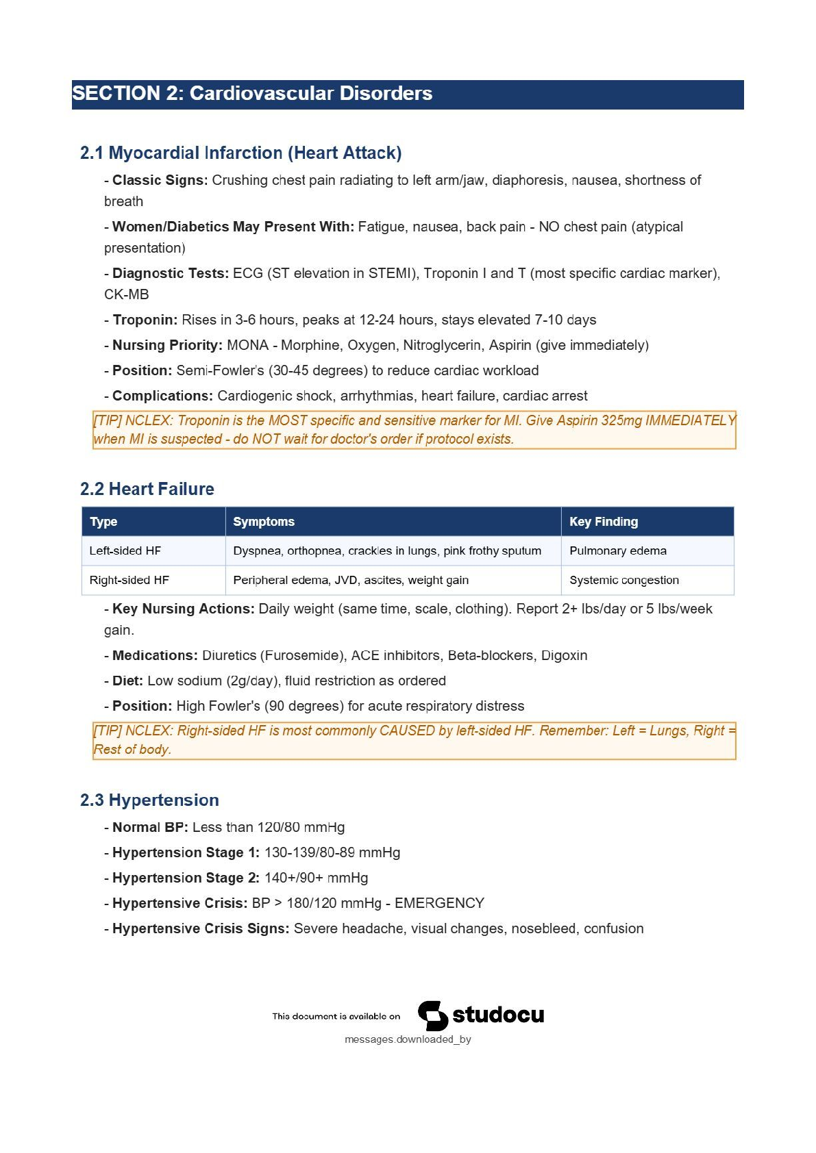 Preview page 3 of NCLEX-RN Medical-Surgical Nursing Complete Study Guide - 2025/2026 Edition