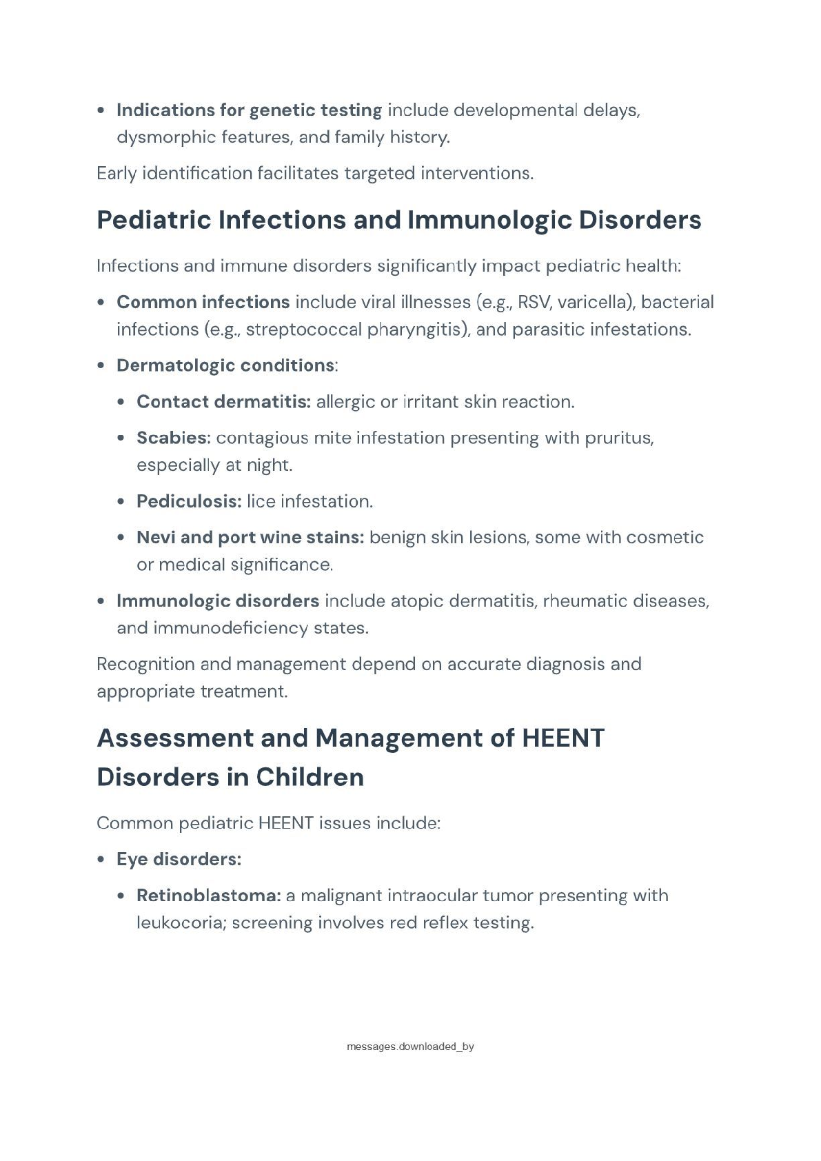 Preview page 2 of Comprehensive Study Guide for Pediatric and Women's Health Nursing 2026