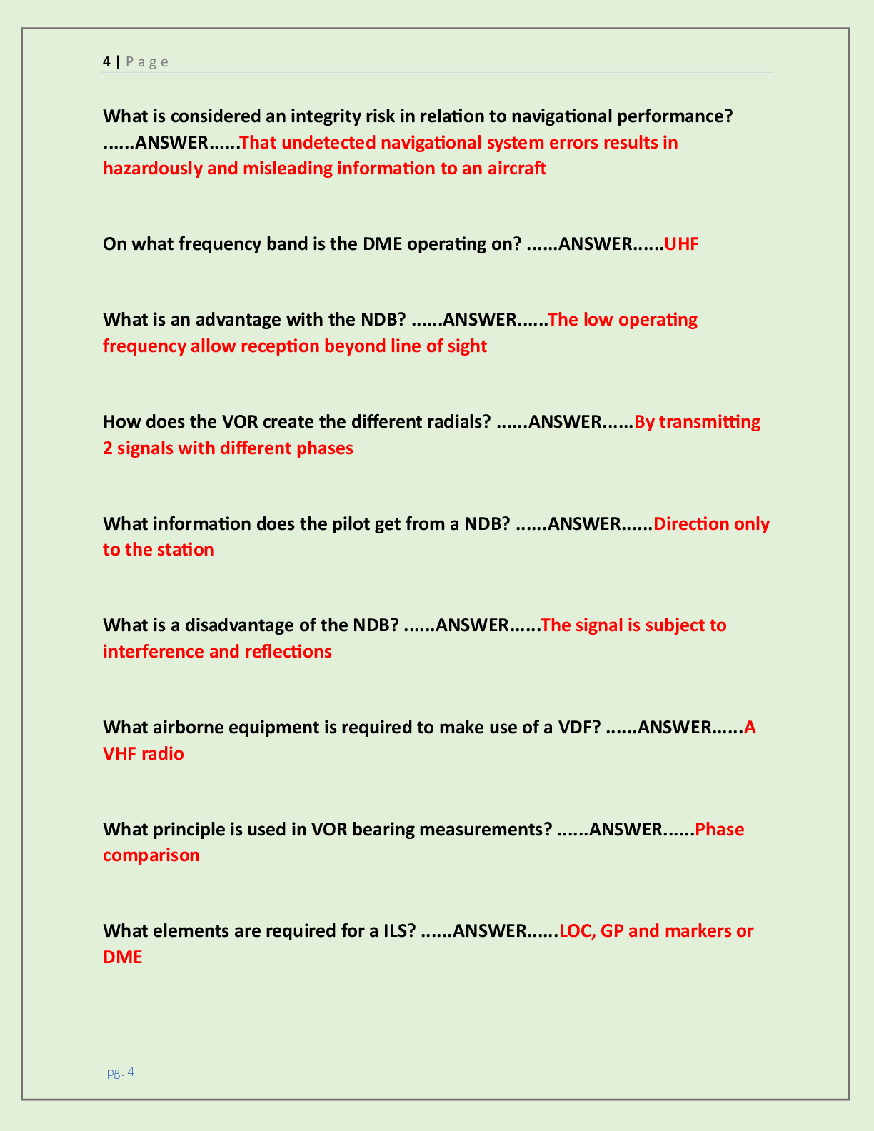 Preview page 4 of ATSEP BASIC EXAM | {LATEST 2026/ 2027 UPDATE}  COMPLETE ACTUAL AND AUTHENTIC EXAM | BRAND  NEW!