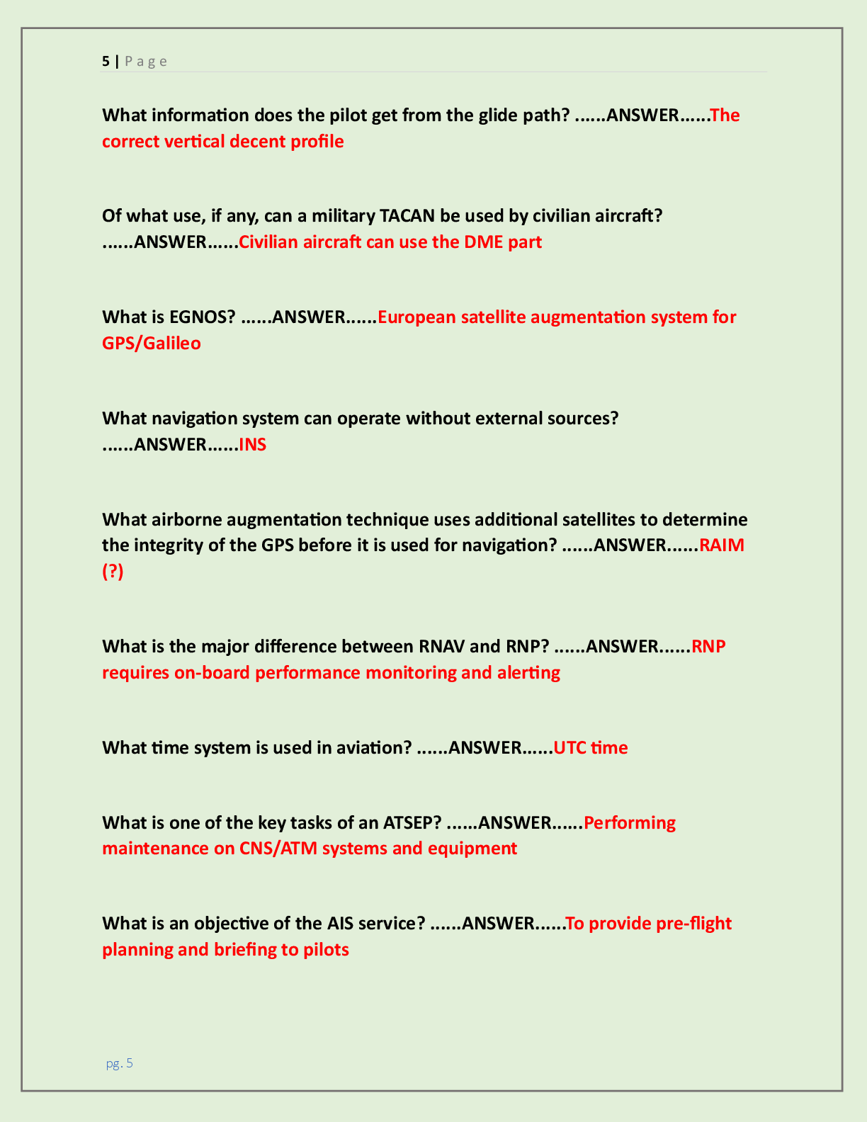 Preview page 5 of ATSEP BASIC EXAM | {LATEST 2026/ 2027 UPDATE}  COMPLETE ACTUAL AND AUTHENTIC EXAM | BRAND  NEW!