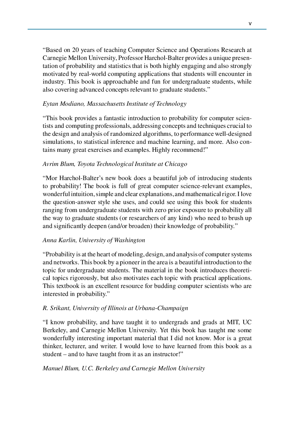 Preview page 4 of eBook PDF Introduction to Probability for Computing 1st Edition By Mor Harchol-Balter