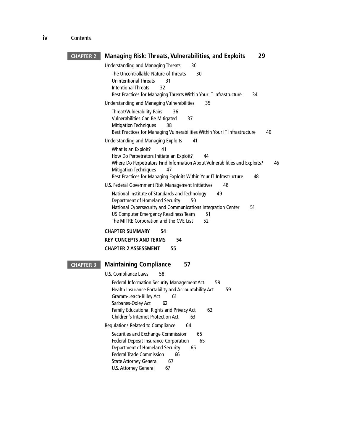 Preview page 3 of Managing Risk in Information Systems 2nd Edition By Darril Gibson
