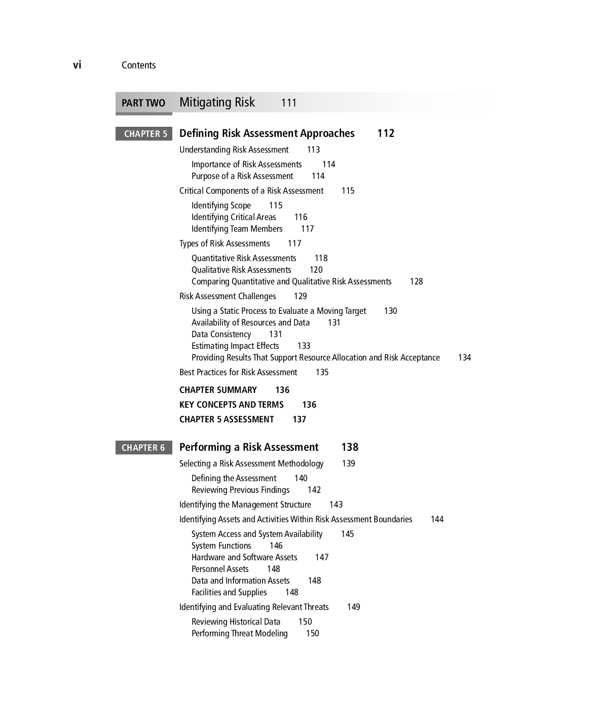 Preview page 5 of Managing Risk in Information Systems 2nd Edition By Darril Gibson