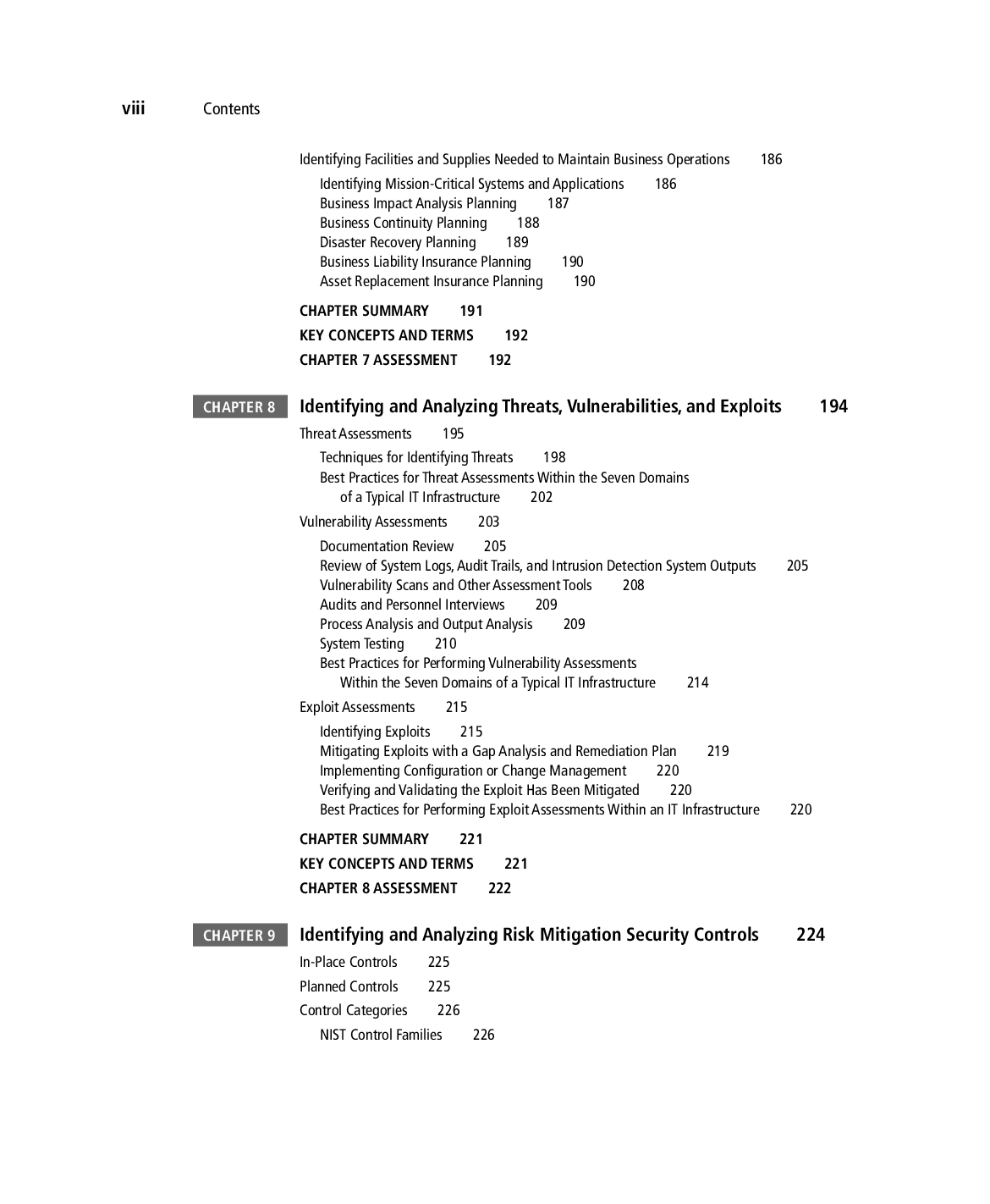 Preview page 7 of Managing Risk in Information Systems 2nd Edition By Darril Gibson