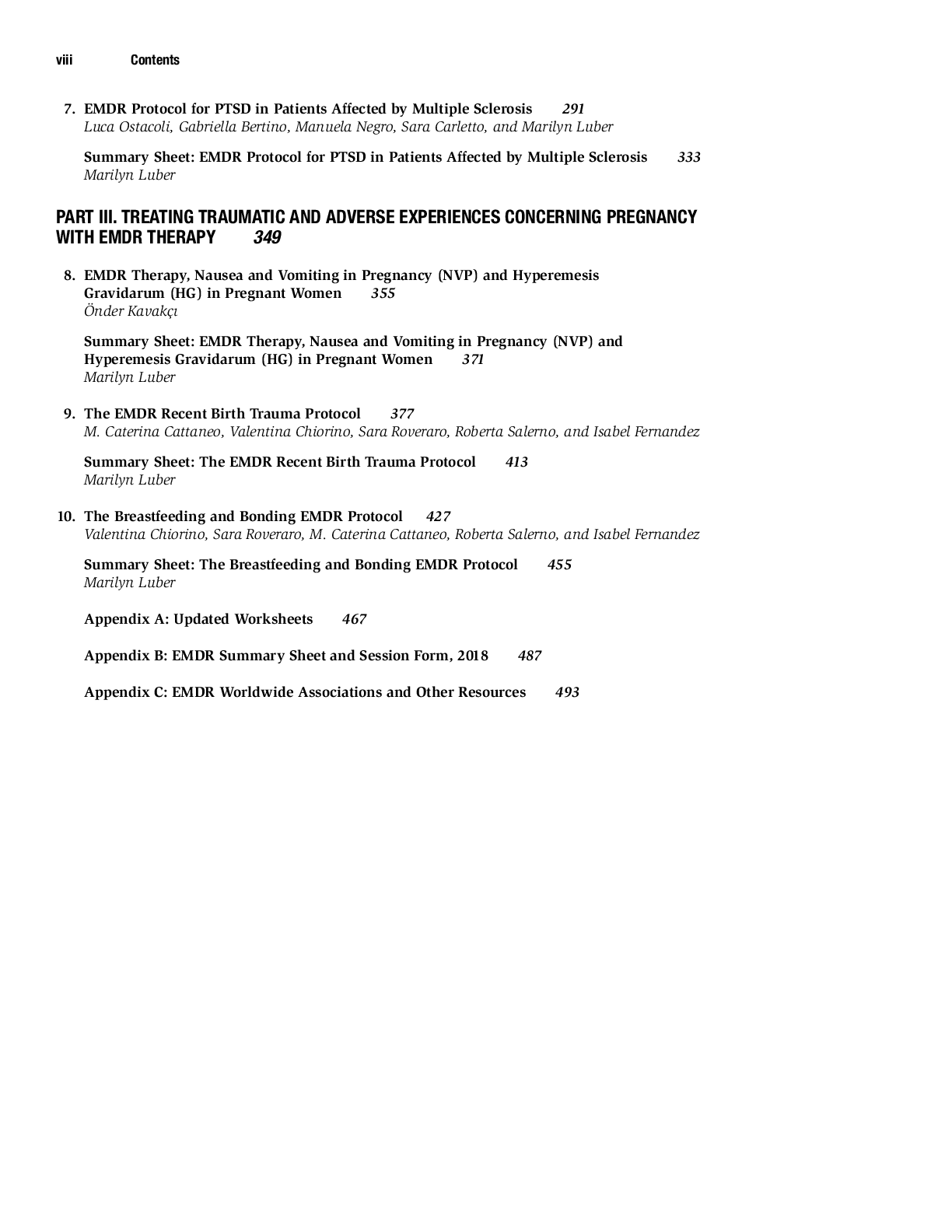 Preview page 3 of eBook [PDF] Eye Movement Desensitization and Reprocessing (EMDR) Therapy By Marilyn Luber