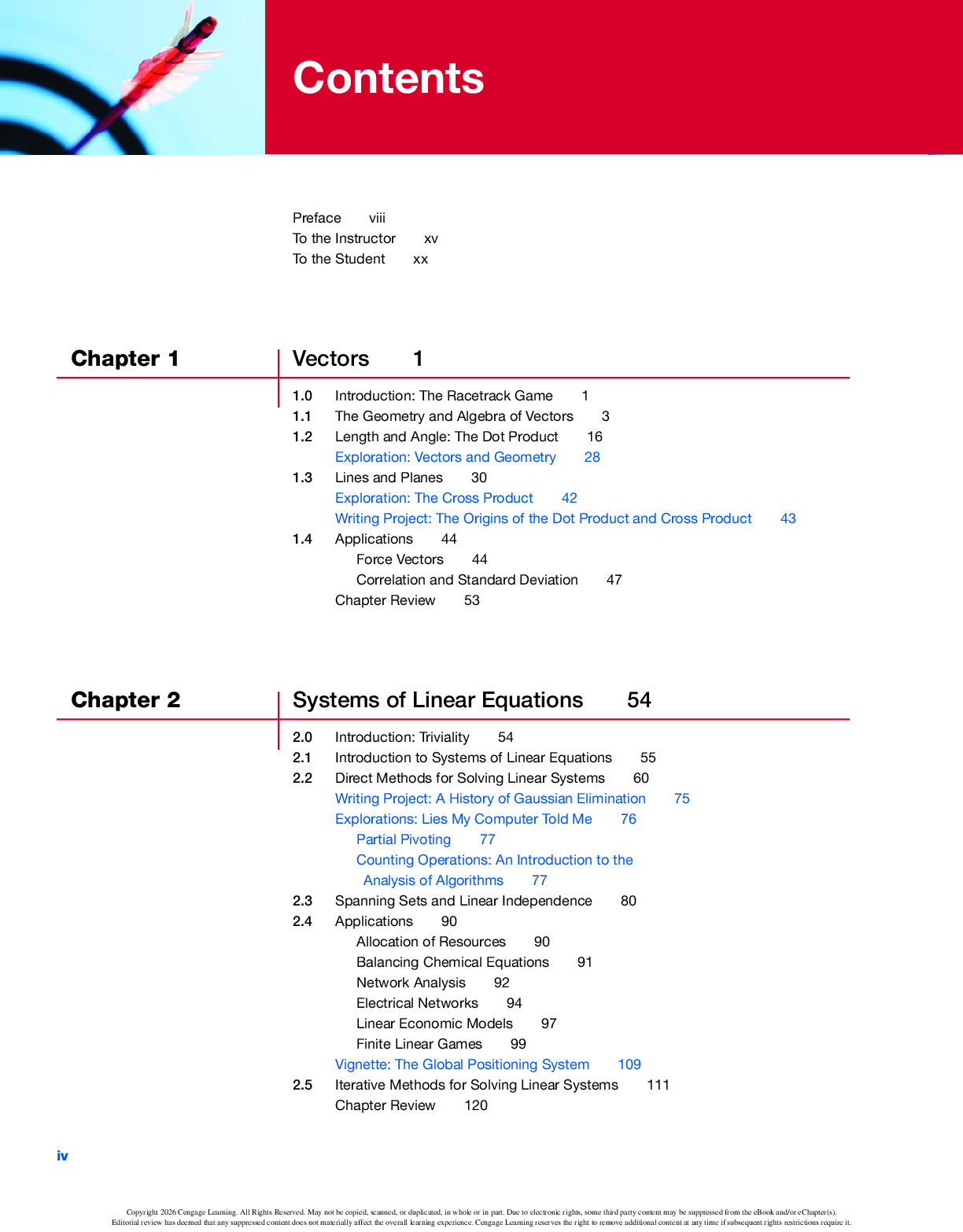 Preview page 6 of Linear Algebra A Modern Introduction 5th Edition By David Poole
