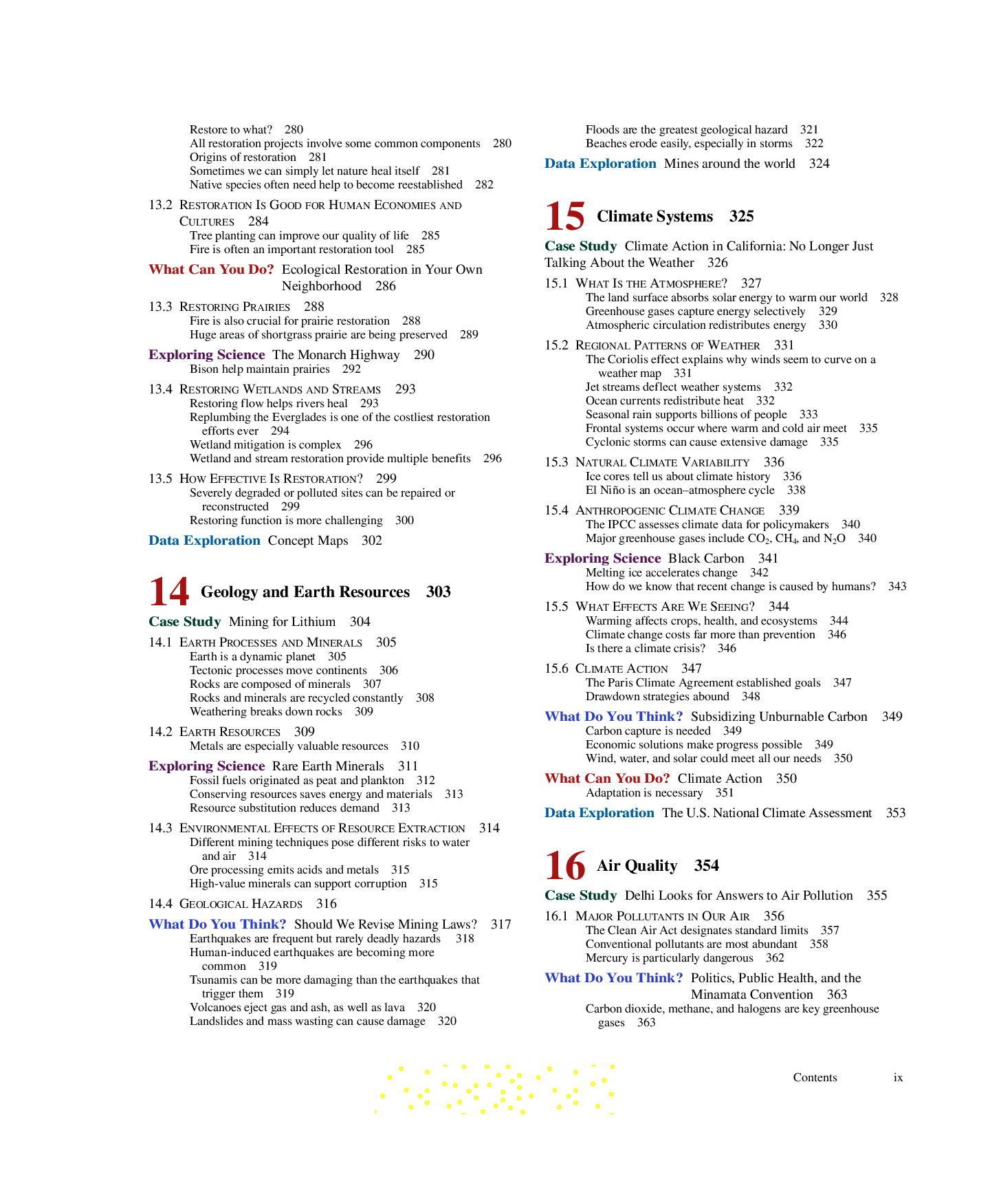 Preview page 10 of Environmental Science A Global Concern 2026 Release By William Cunningham, Mary Ann Cunningham