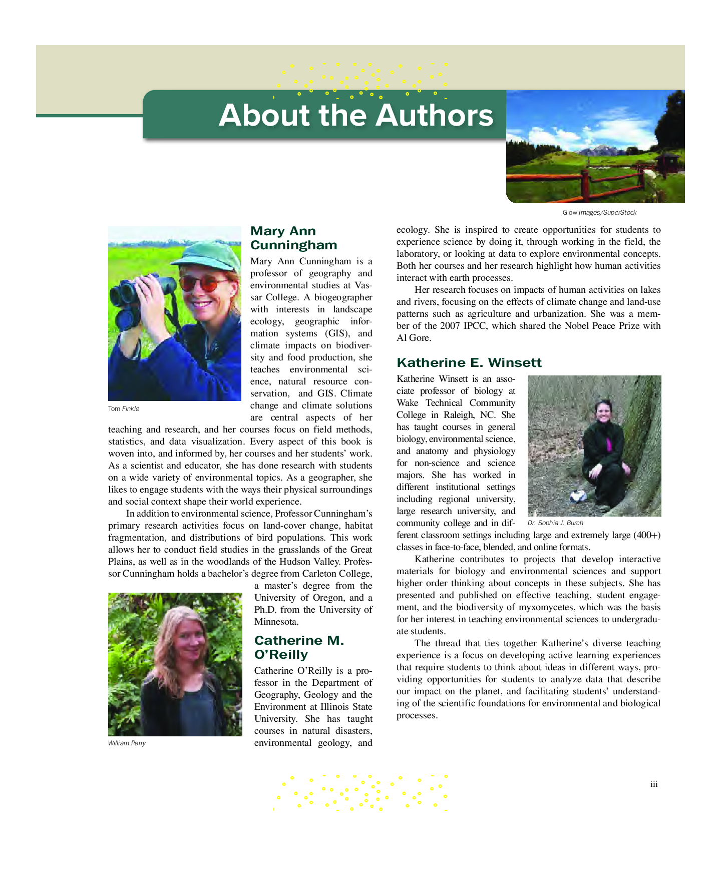 Preview page 4 of Environmental Science A Global Concern 2026 Release By William Cunningham, Mary Ann Cunningham