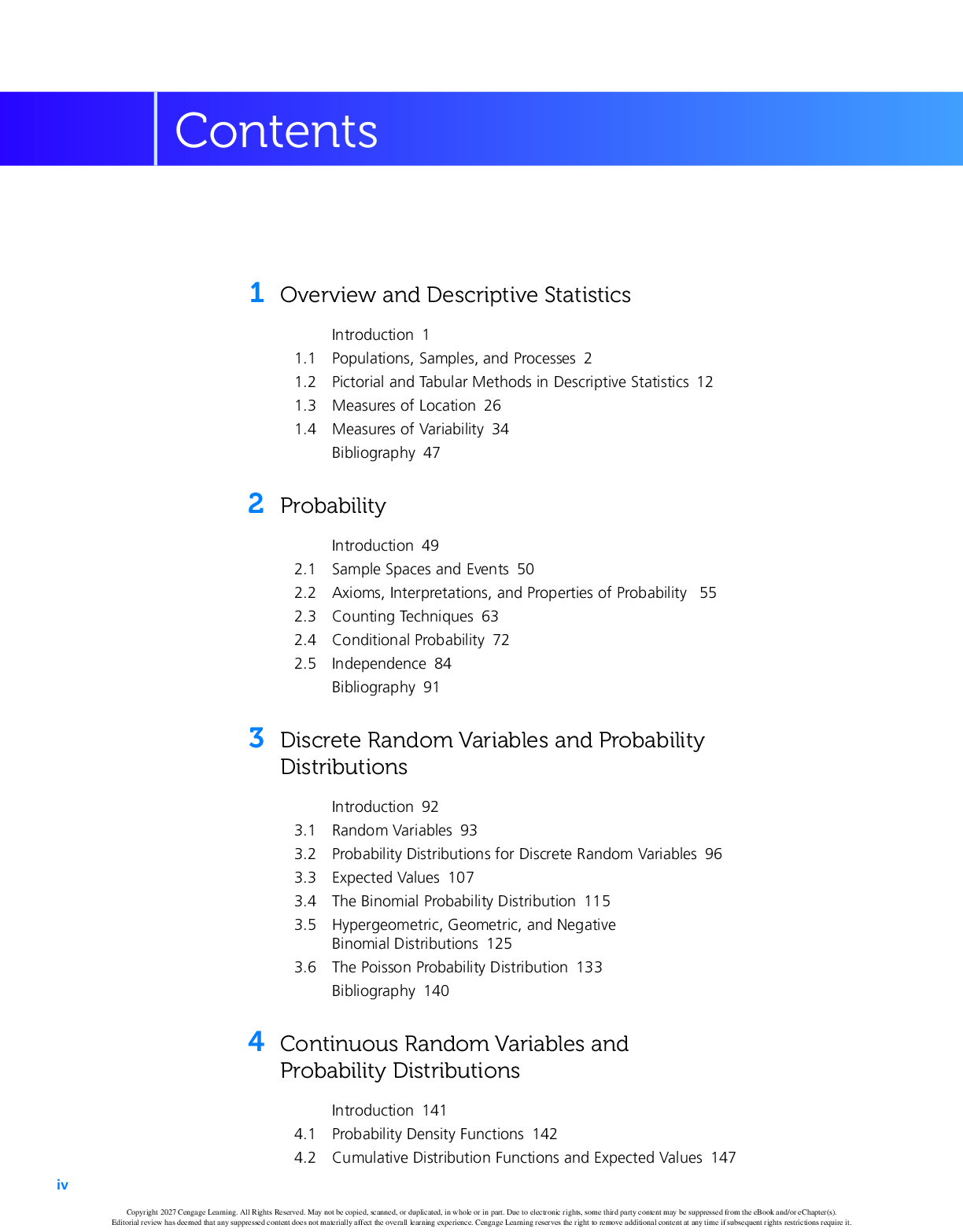 Preview page 6 of Probability and Statistics for Engineering and the Sciences 10th Edition By Leif Ellingson, Anna Panorska