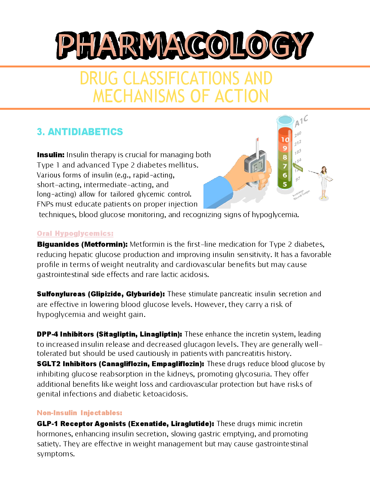 Preview page 3 of FNP Pharmacology Study Guide Core Principles  Clinical Applications 2026
