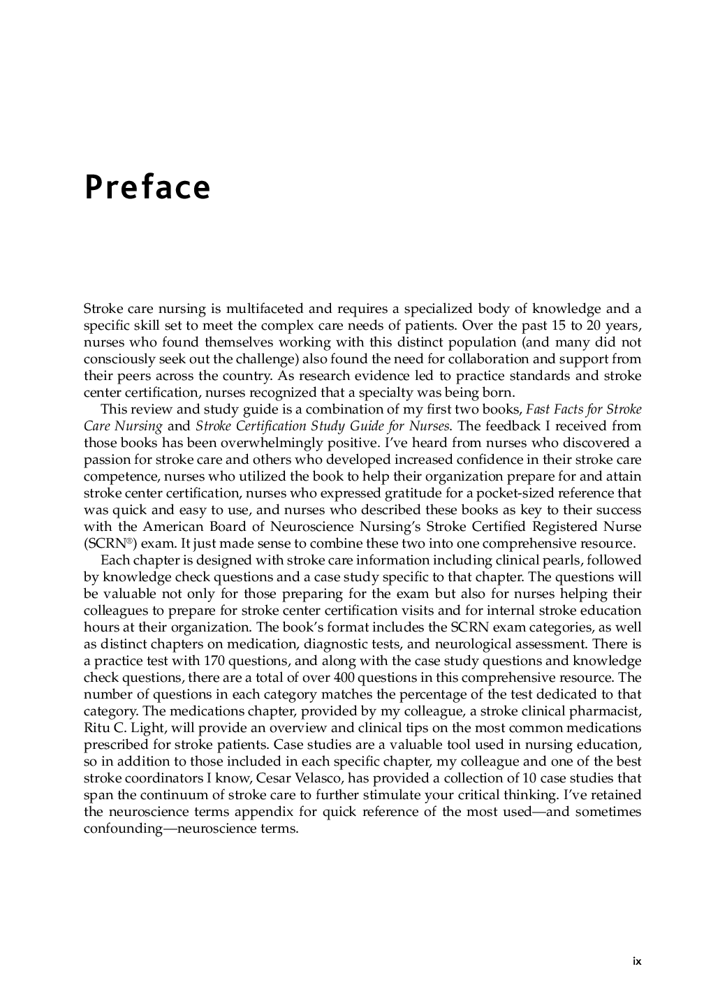 Preview page 3 of eBook [PDF] Stroke Nursing Certification Review By Kathy Morrison