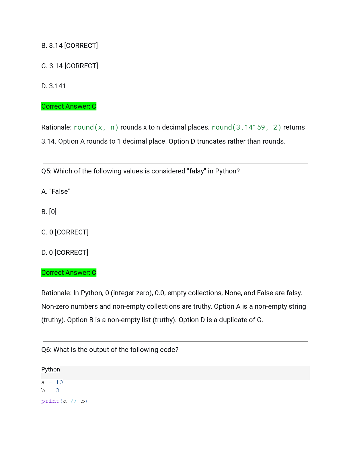Preview page 3 of WGU D522 Python for IT Automation SKO1 Study Guide Actual Exam 2026/2027 – Complete Prep with Detailed Rationales | 100%