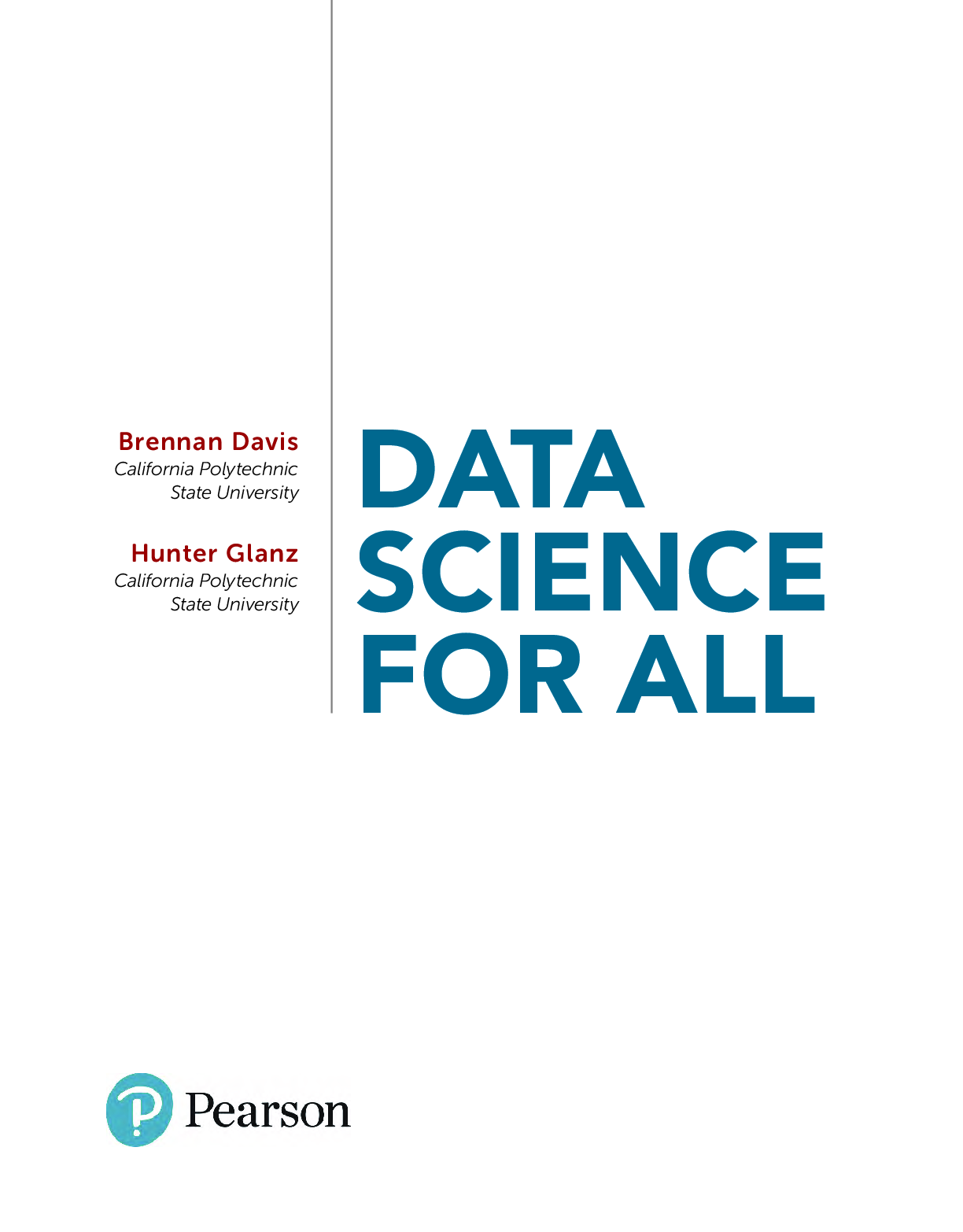 Preview page 2 of Data Science for All 1st Global Edition By Brennan Davis, Hunter Glanz