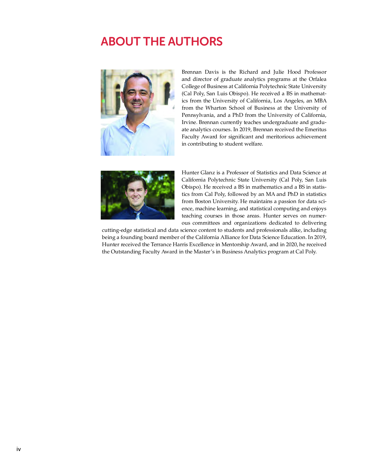 Preview page 4 of Data Science for All 1st Global Edition By Brennan Davis, Hunter Glanz