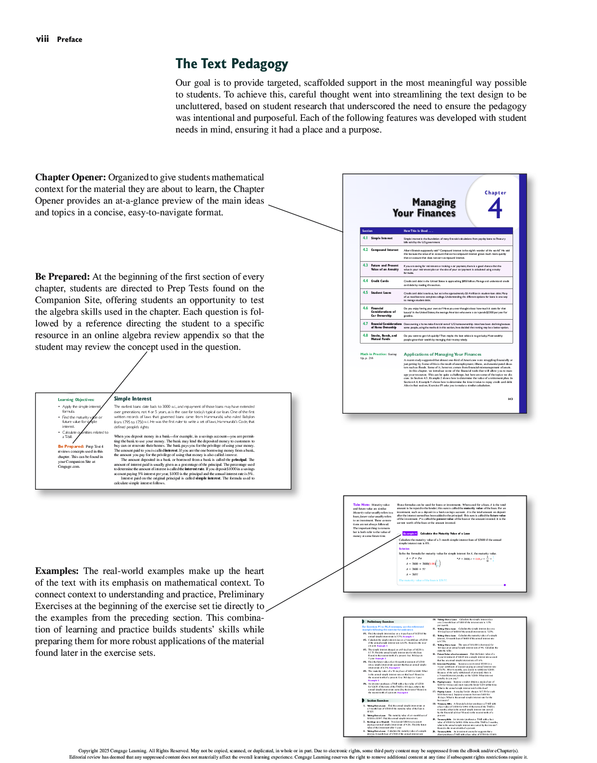 Preview page 6 of Discovering Mathematics A Quantitative Reasoning Approach 2nd Edition By Richard Aufmann