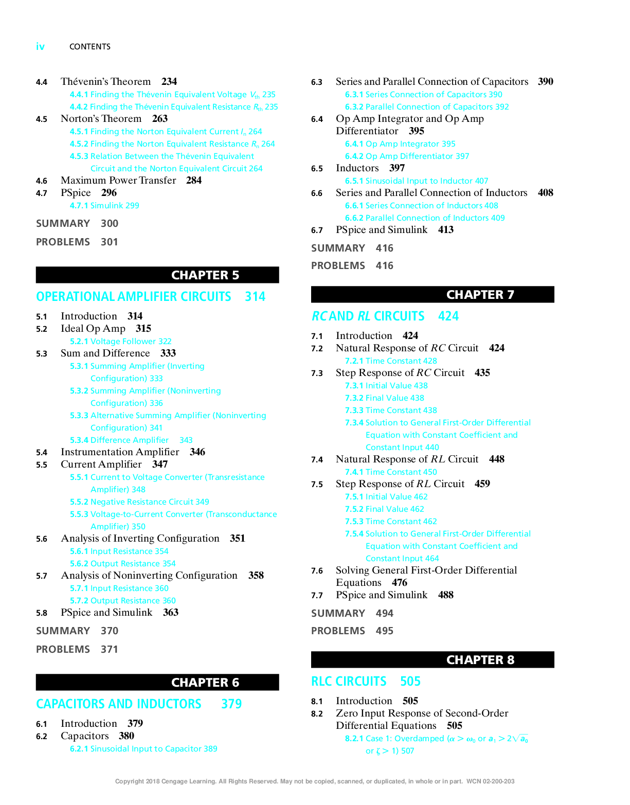 Preview page 5 of eBook [PDF] Electric Circuits 1st Edition By James S. Kang