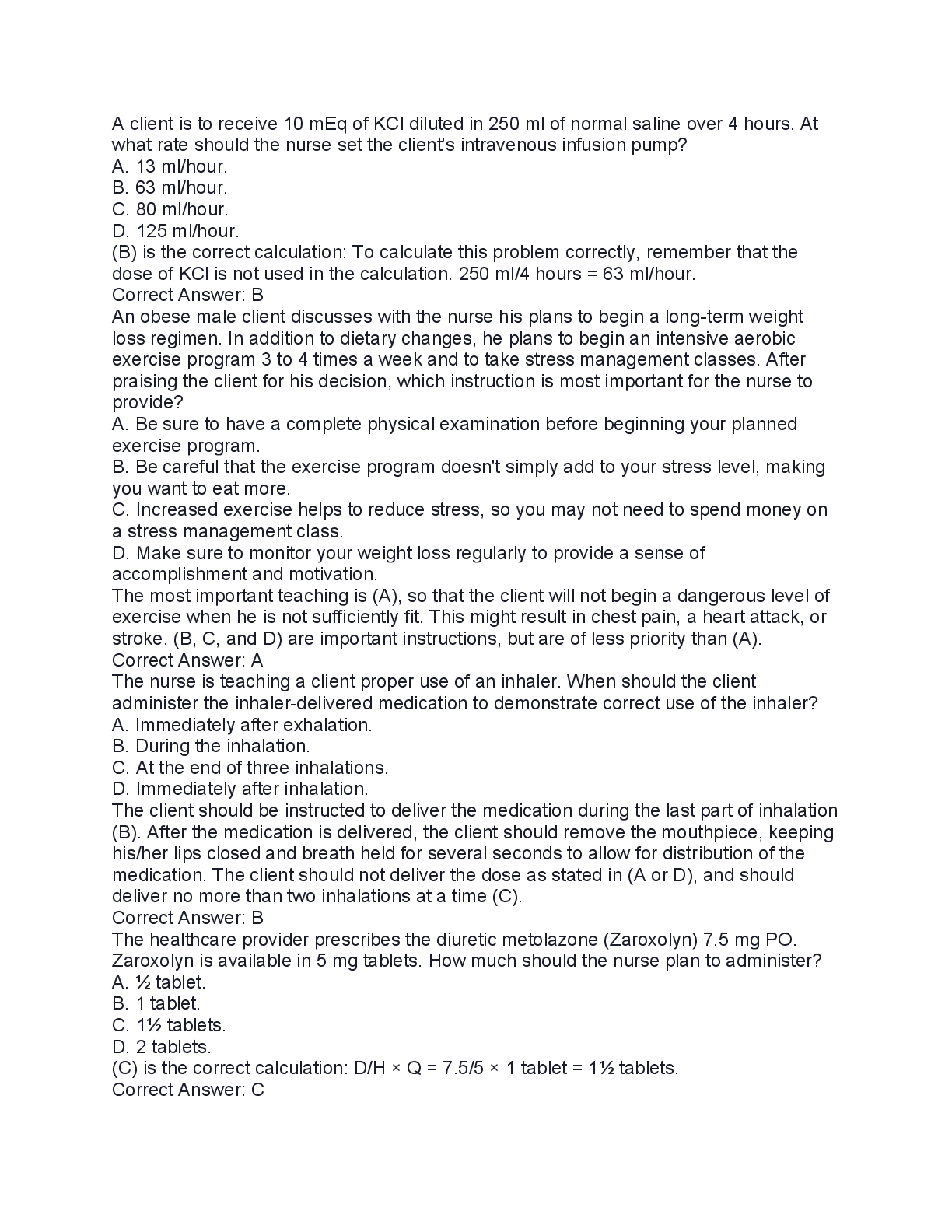 Preview page 2 of EVOLVE HESI Fundamentals V1 &V2 | Verified Questions & Rationales Included.