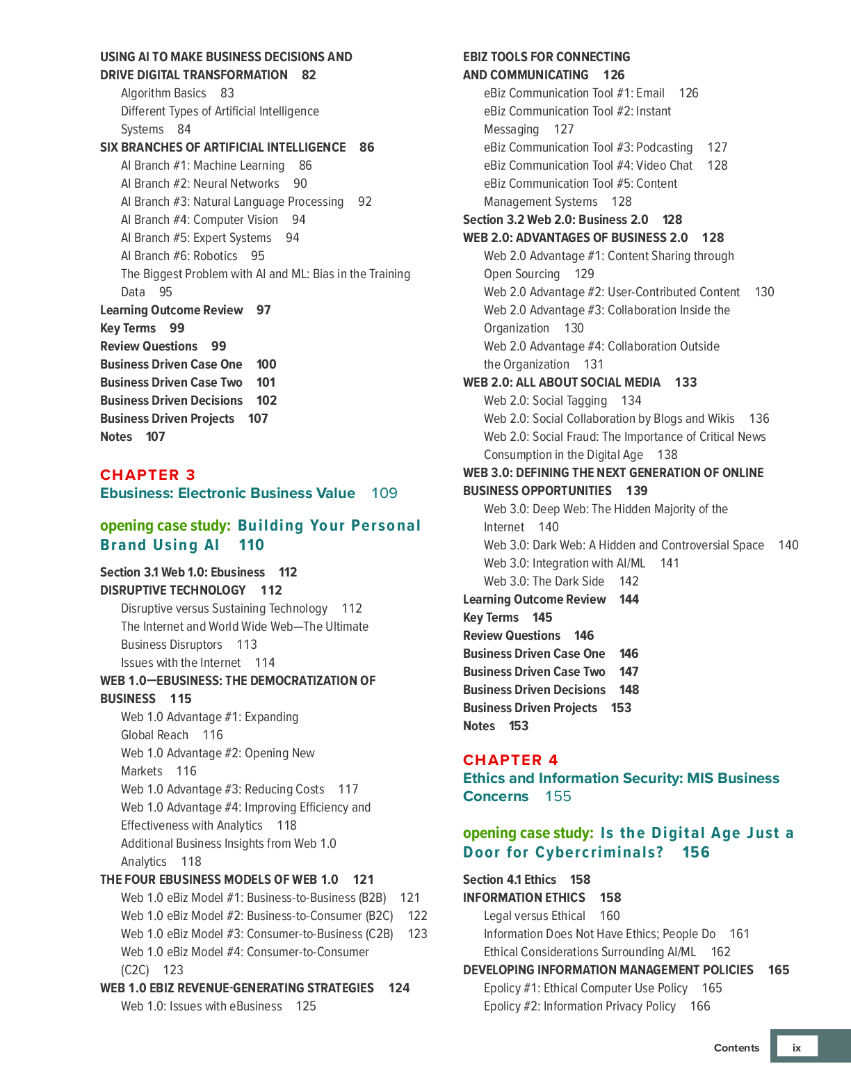 Preview page 10 of eBook [PDF] Business Driven Information Systems 2026 Release By Paige Baltzan