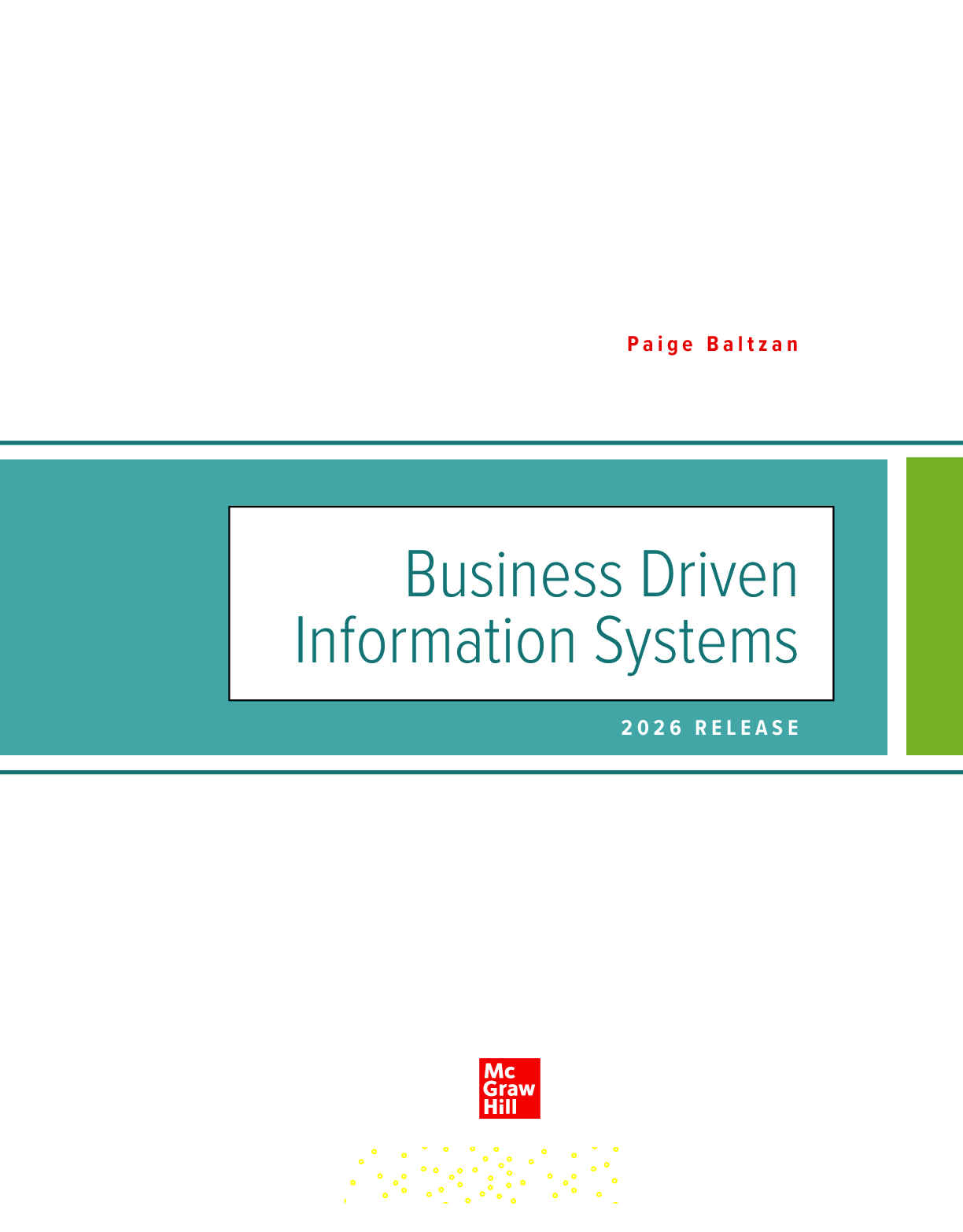 Preview page 4 of eBook [PDF] Business Driven Information Systems 2026 Release By Paige Baltzan