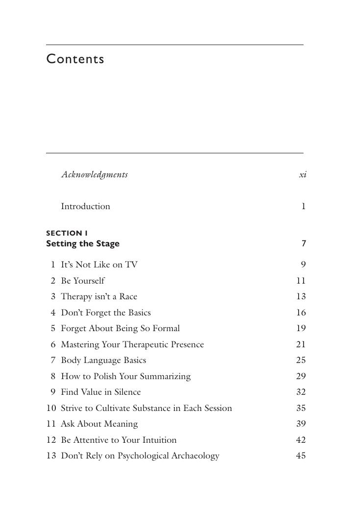 Preview page 8 of Getting Started as a Therapist 50+ Tips for Clinical Effectiveness By Anthony D. Smith