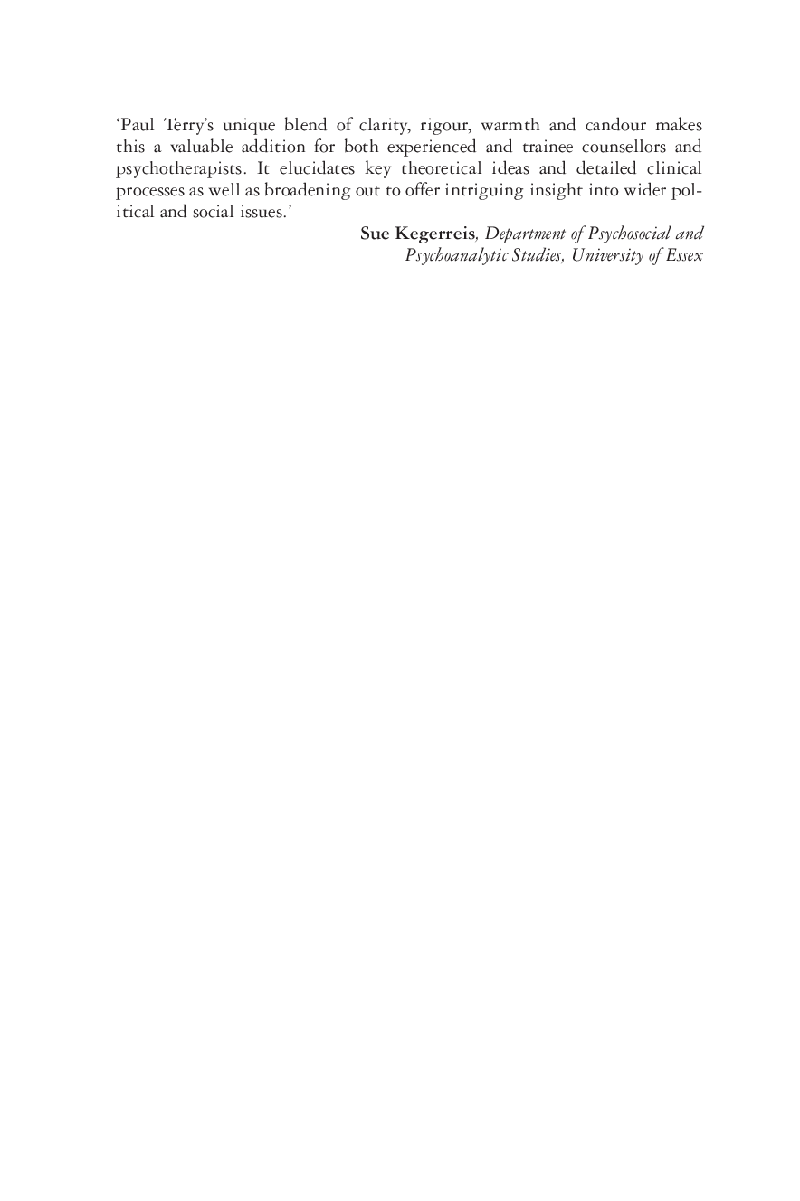 Preview page 4 of A Clinician’s Guide to Understanding and Using Psychoanalysis in Practice 1st Edition By Paul Terry