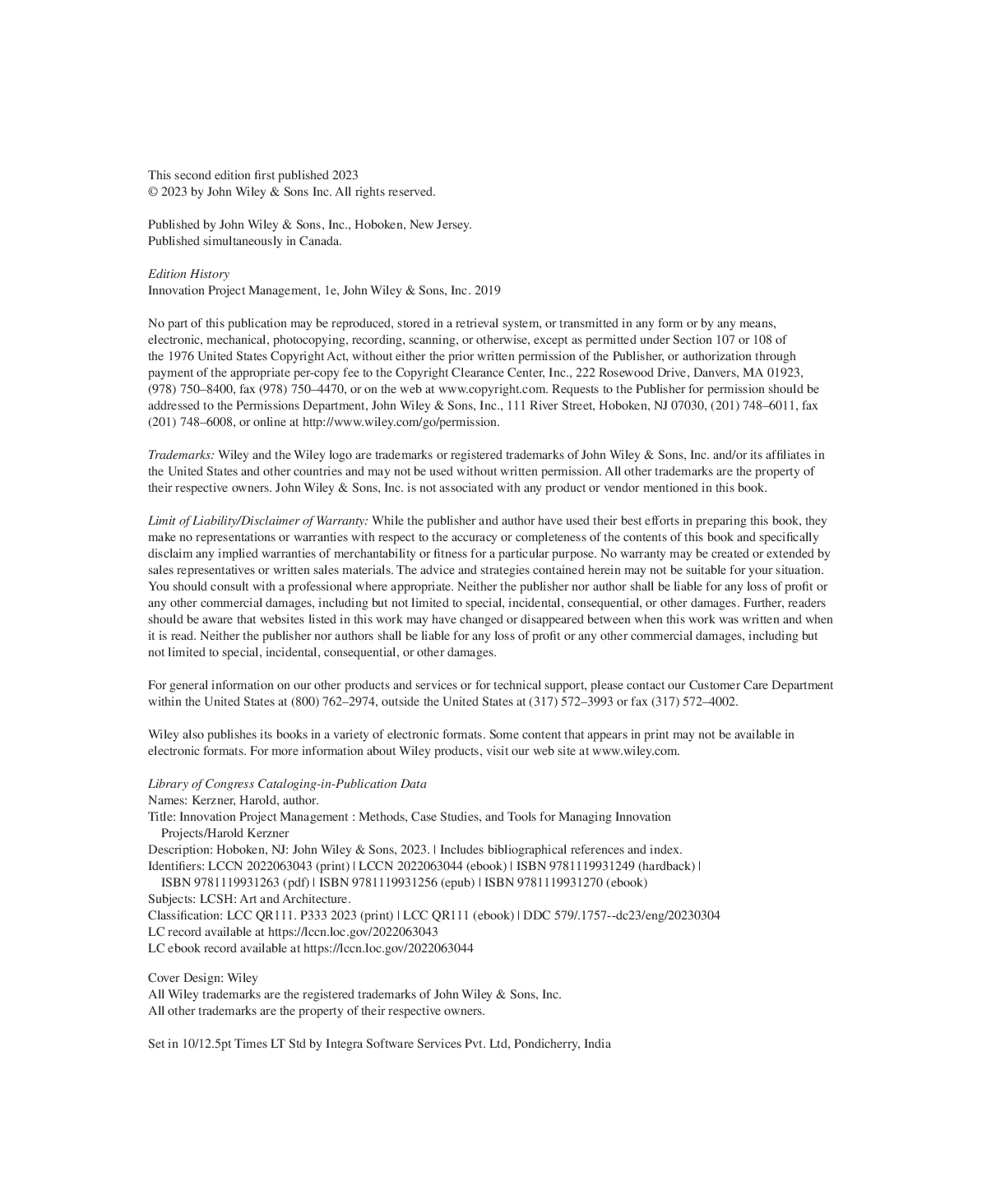 Preview page 3 of Innovation Project Management Methods Case Studies and Tools for Managing Innovation Projects 2nd Edition By Harold Kerz