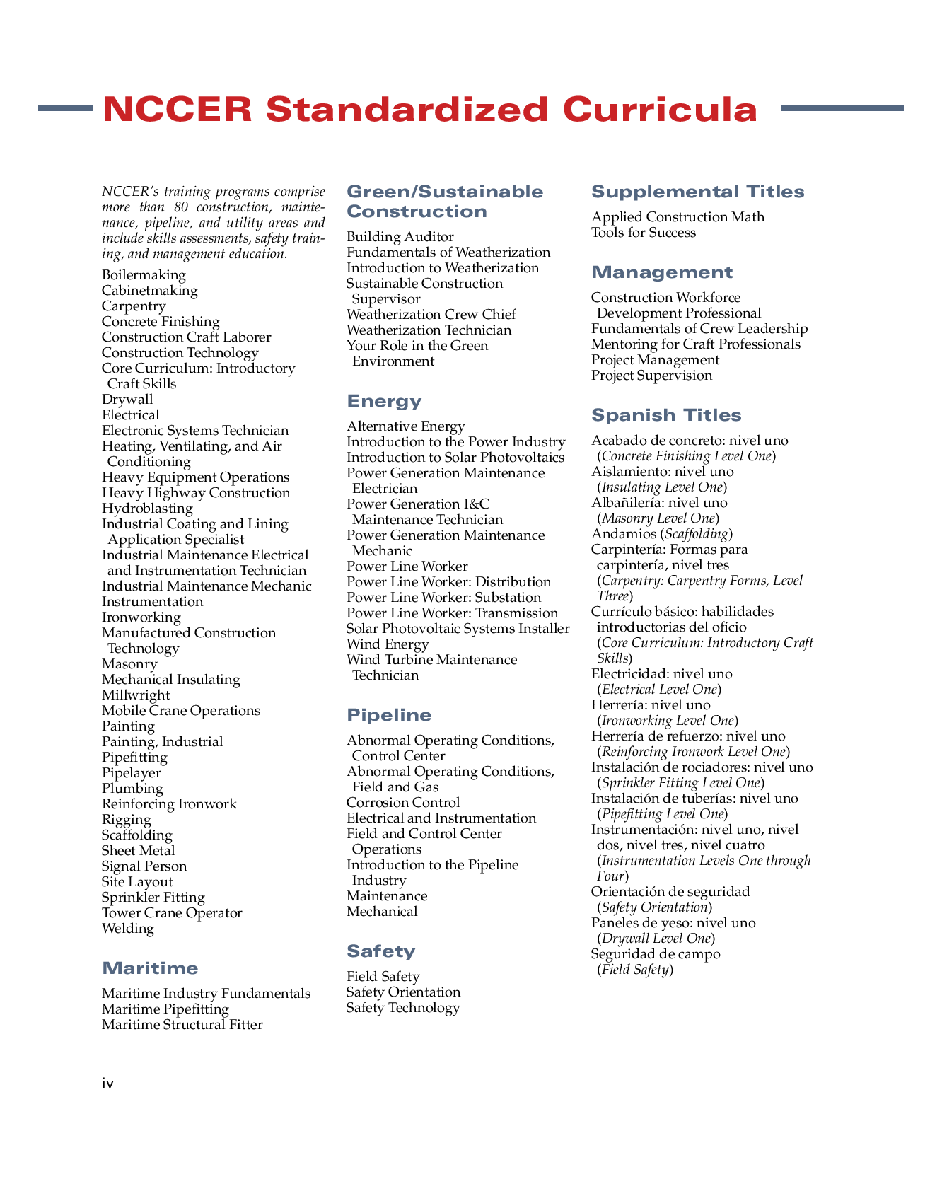Preview page 3 of eBook PDF Intermediate Rigger Trainee Guide 3rd Edition By NCCER