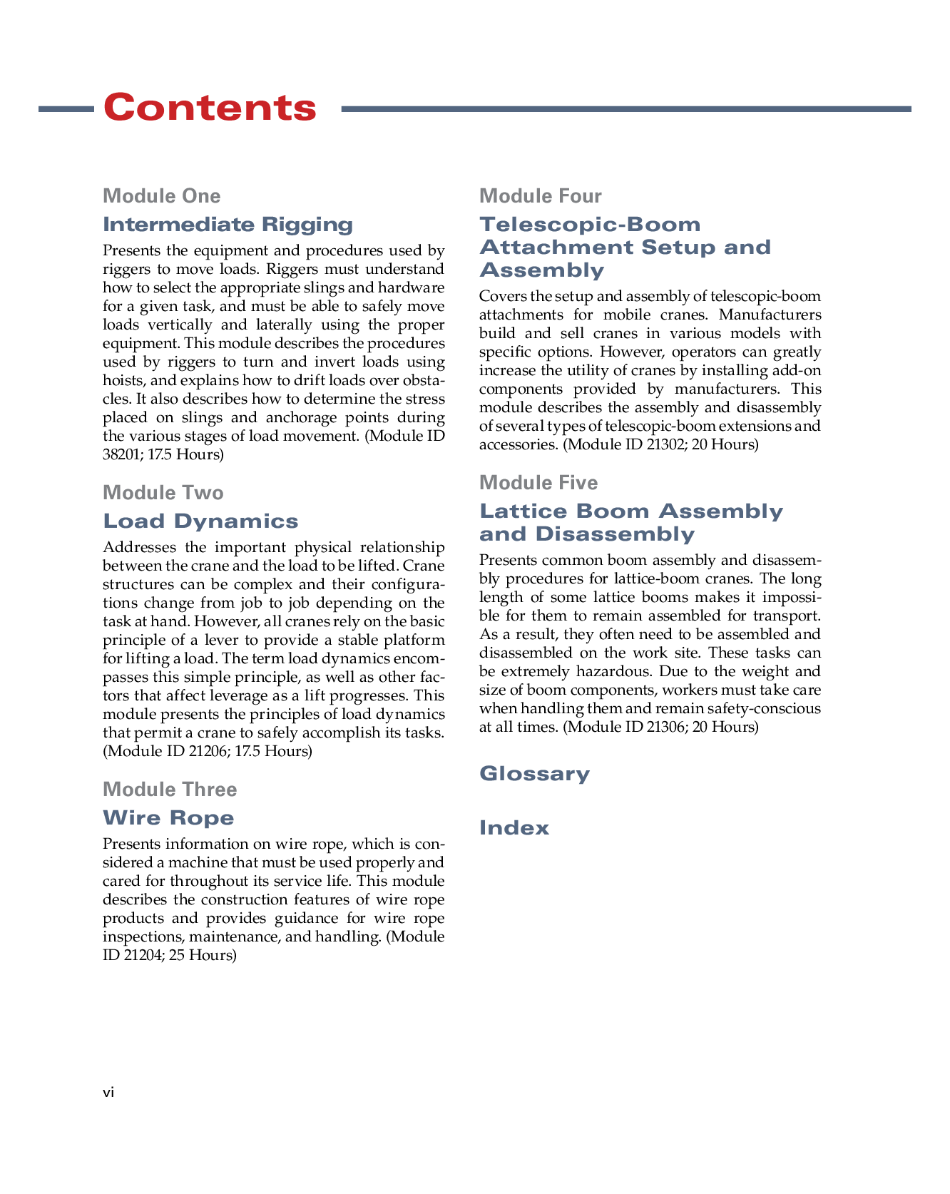 Preview page 5 of eBook PDF Intermediate Rigger Trainee Guide 3rd Edition By NCCER