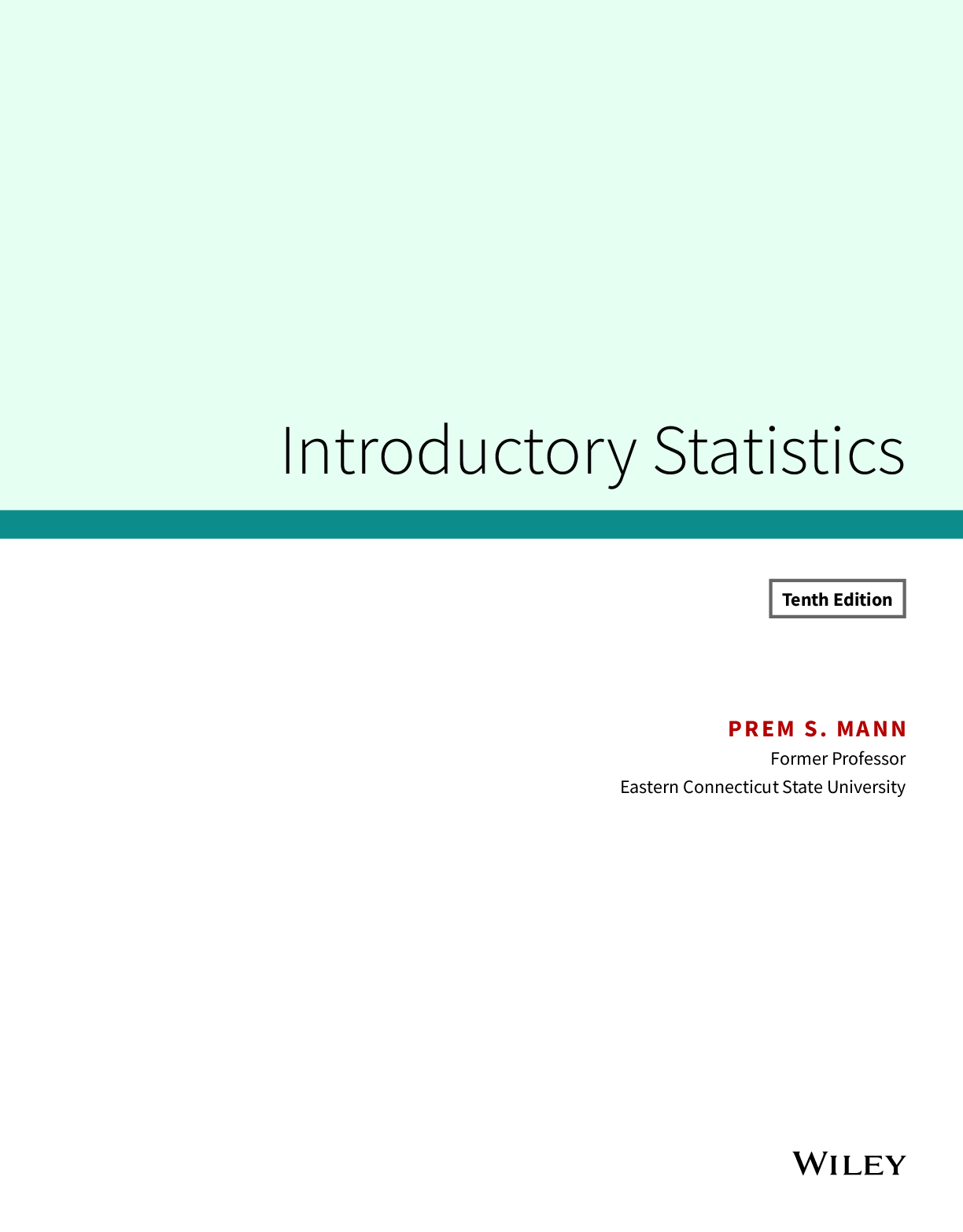 Preview page 3 of eBook PDF Introductory Statistics 10th Edition By Prem S. Mann