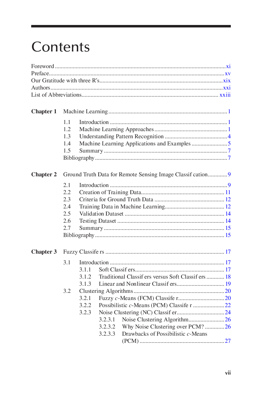 Preview page 7 of eBook PDF Fuzzy Machine Learning Algorithms for Remote Sensing Image Classification 1st Edition By Anil Kumar, Senthil K