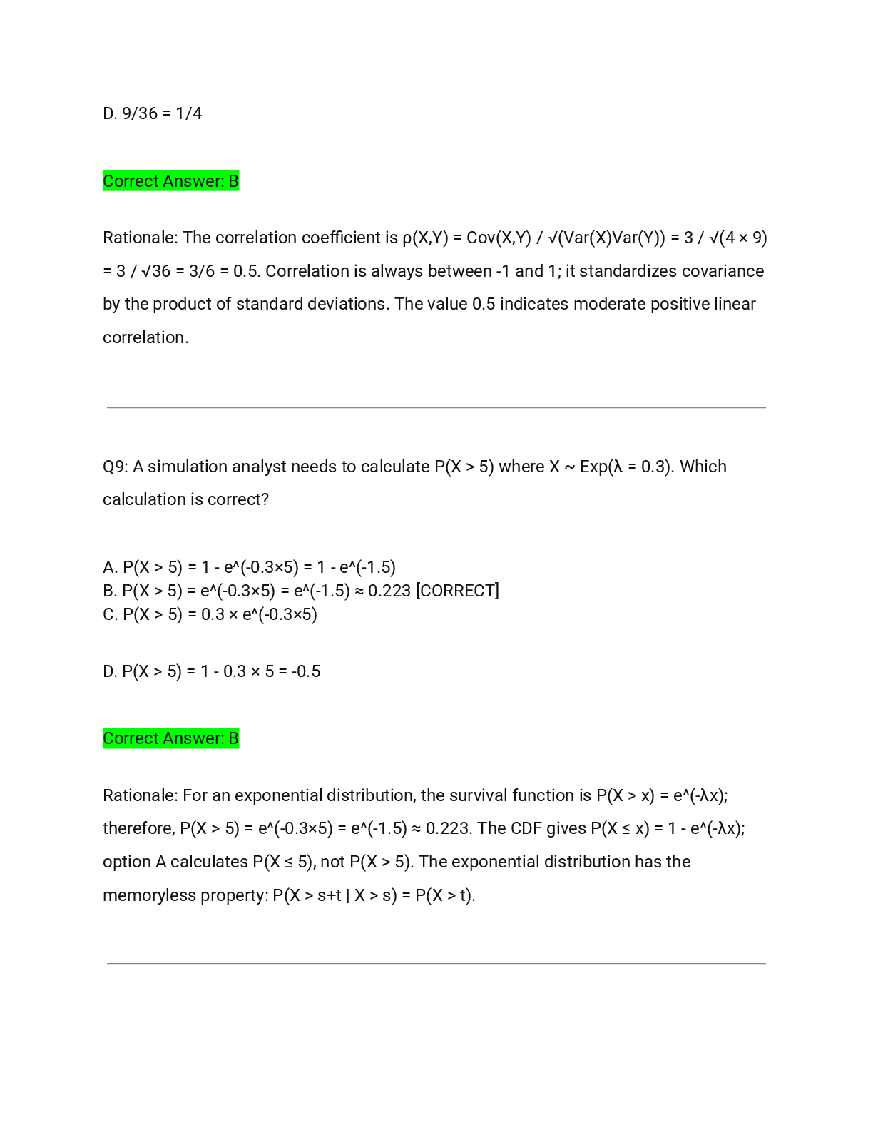 Preview page 6 of ISYE 6644 Summer Final Exam Actual Q&A 2026/2027 – Comprehensive Simulation & Stochastic Modeling Assessment with Detail