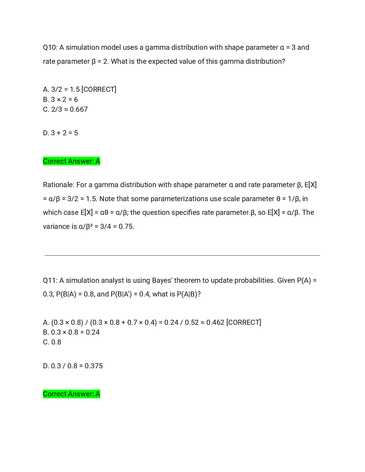 Preview page 7 of ISYE 6644 Summer Final Exam Actual Q&A 2026/2027 – Comprehensive Simulation & Stochastic Modeling Assessment with Detail
