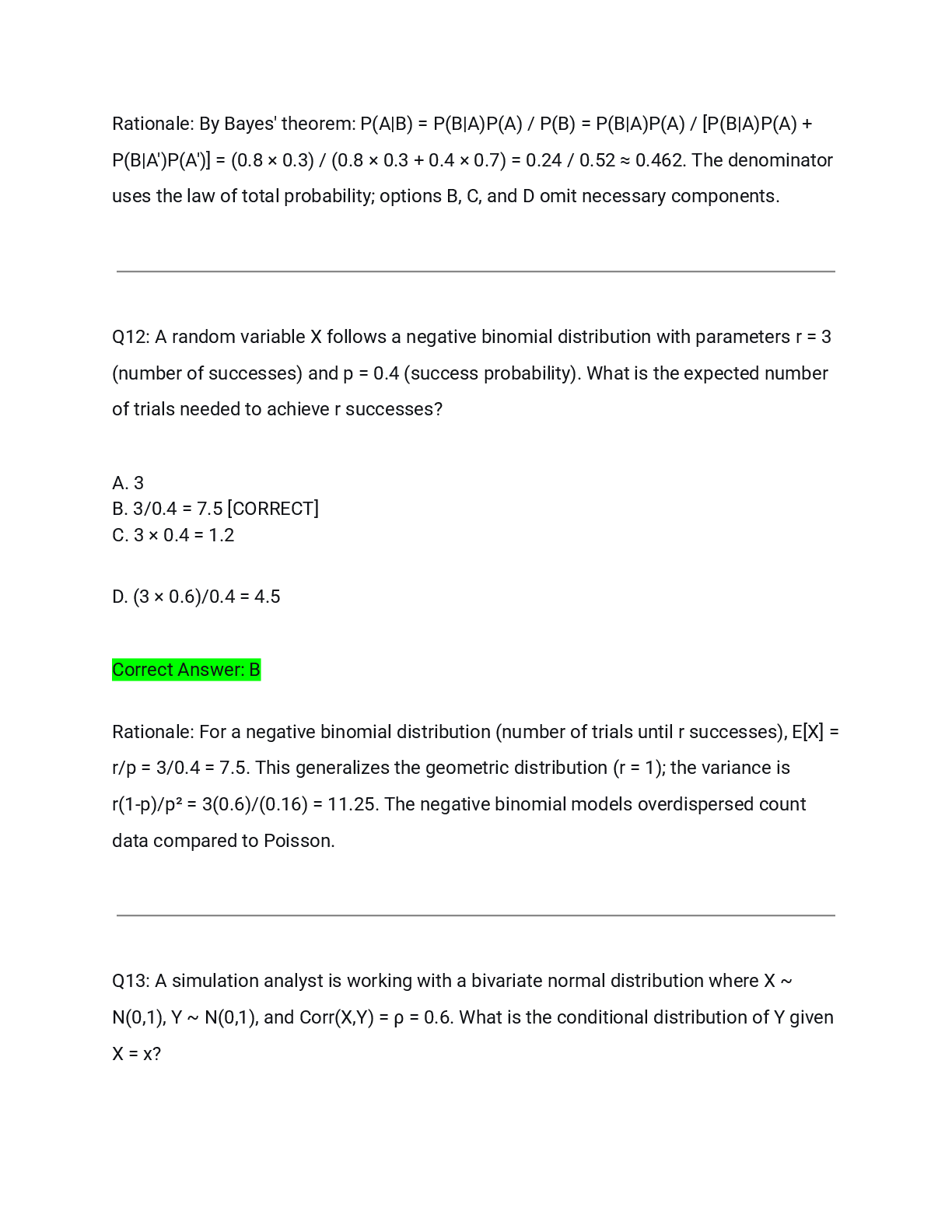 Preview page 8 of ISYE 6644 Summer Final Exam Actual Q&A 2026/2027 – Comprehensive Simulation & Stochastic Modeling Assessment with Detail