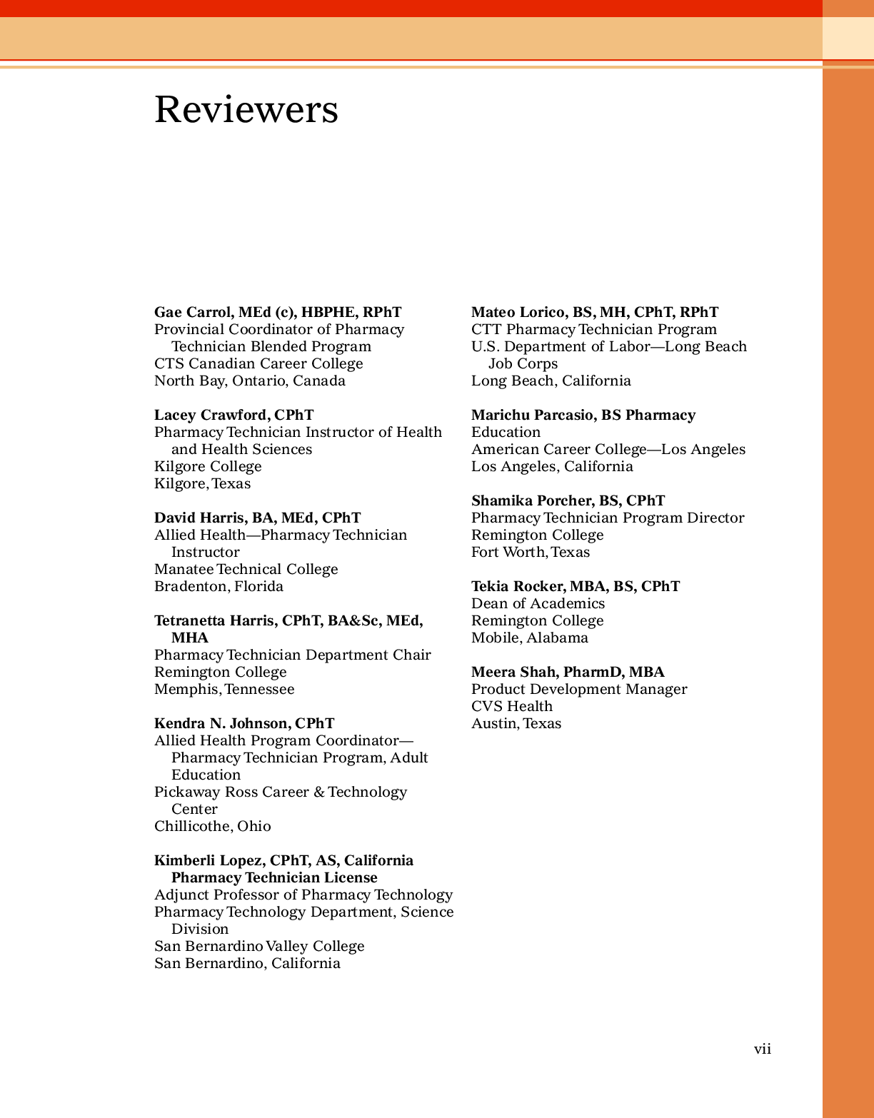 Preview page 3 of Math Calculations for Pharmacy Technicians 4th Edition By Elaine Beale