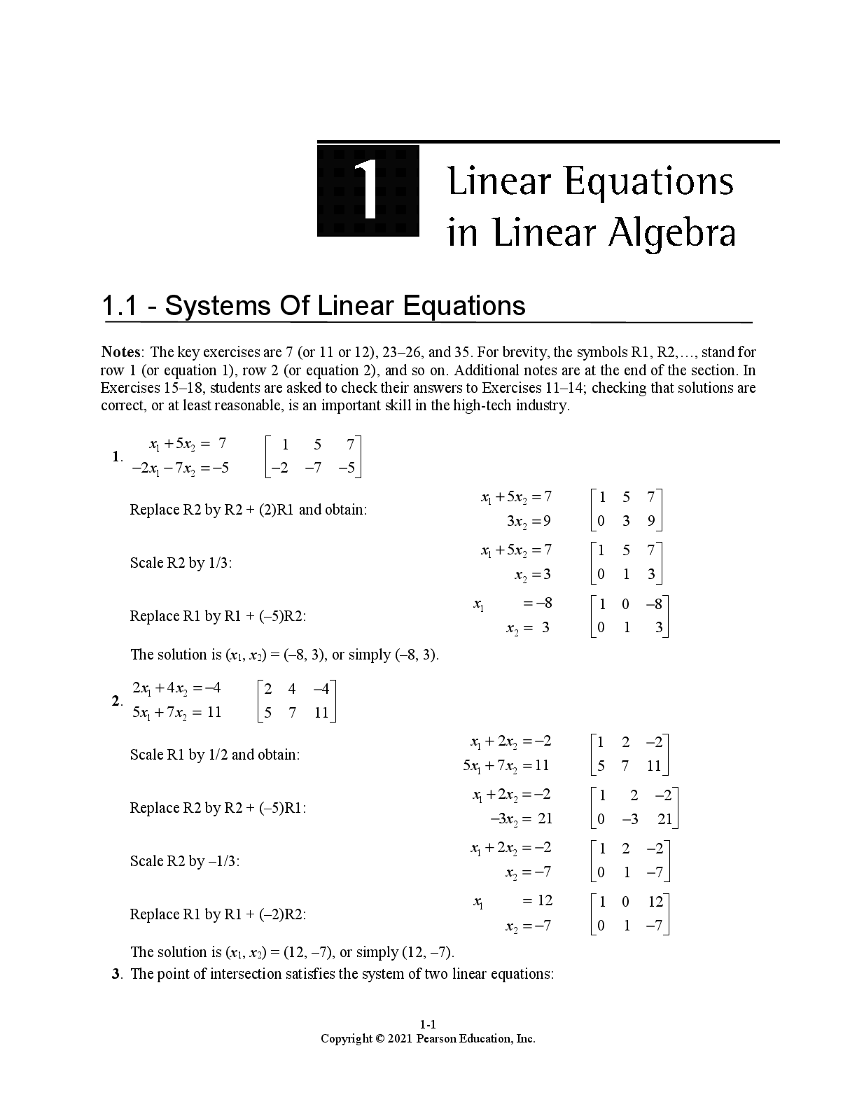 Preview page 2 of Solution Manual PDF Linear Algebra and Its Applications 6th Edition By David Lay, Steven Lay