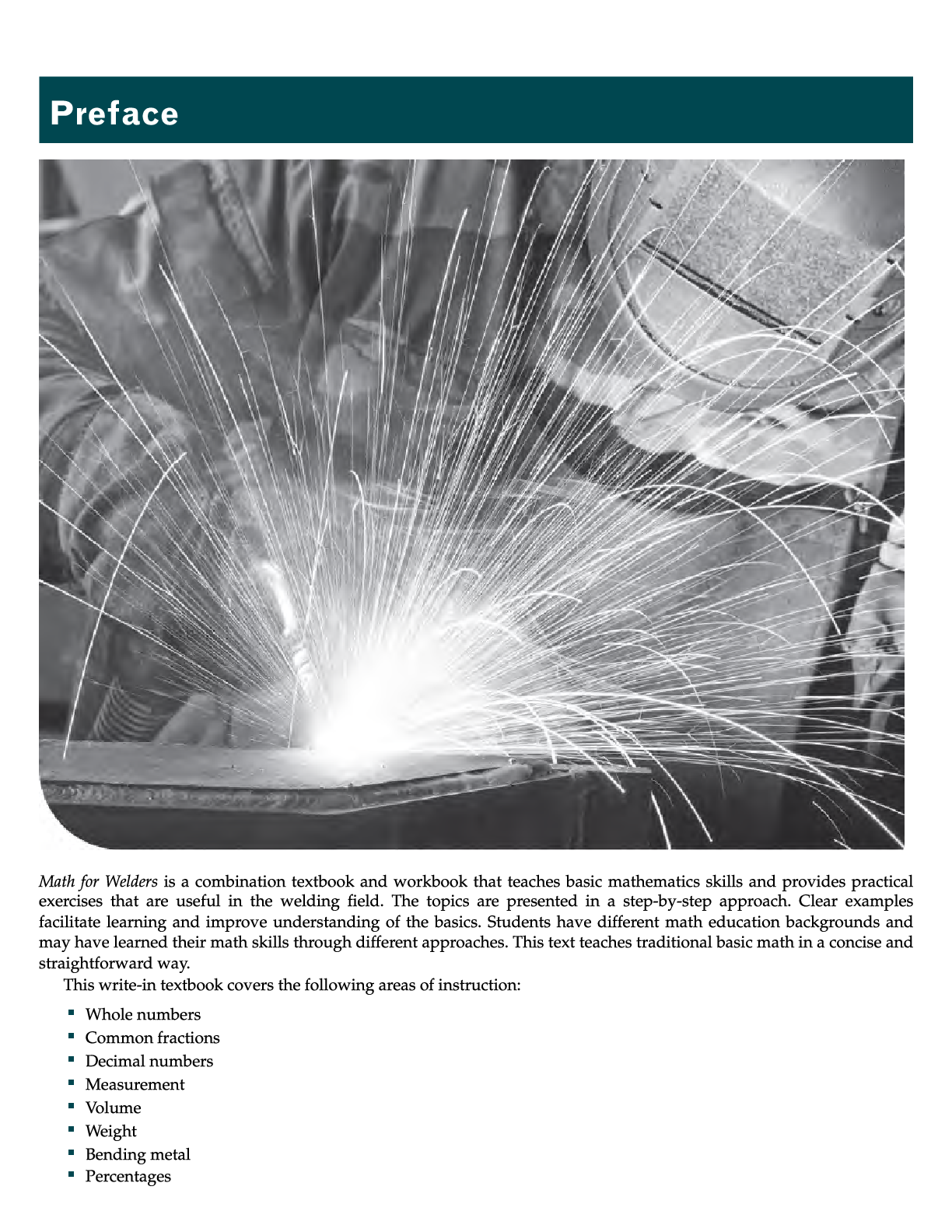 Preview page 5 of Math for Welders 7th Edition By Nino Marion